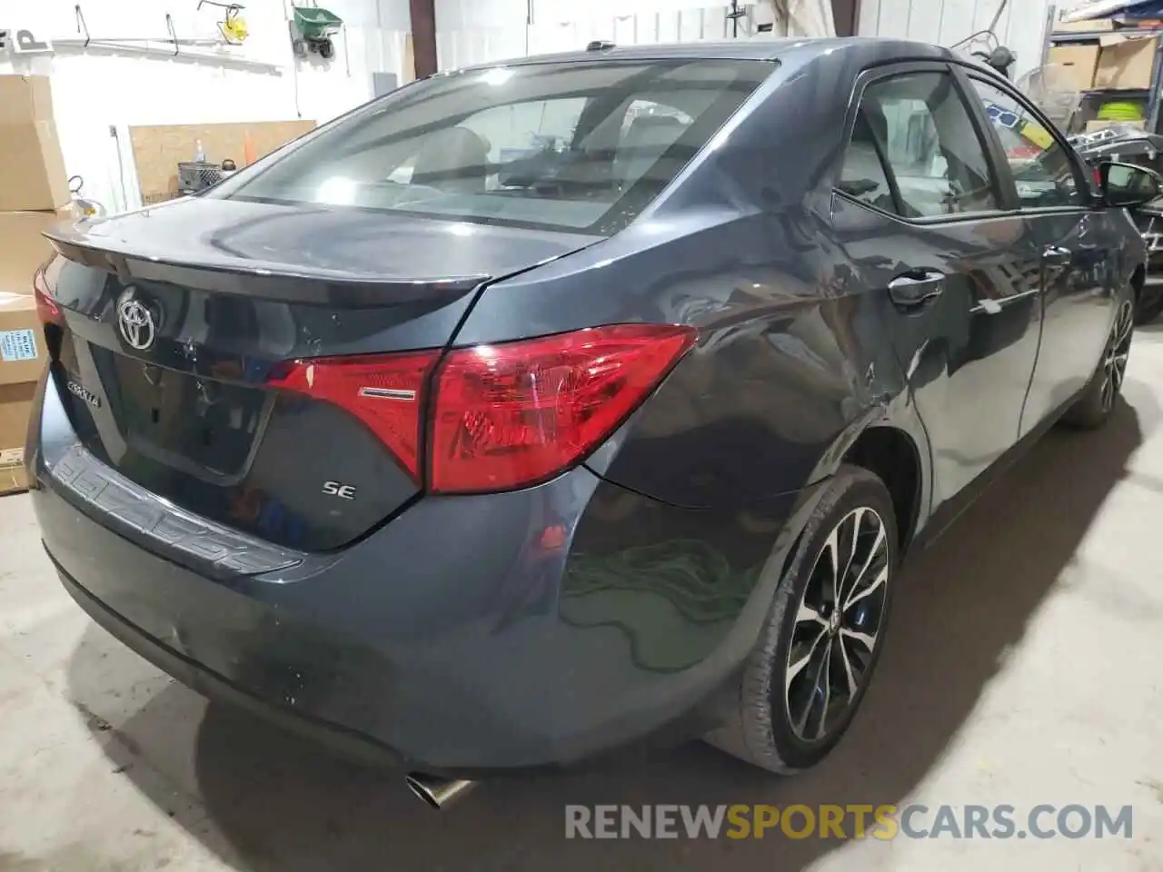 4 Photograph of a damaged car 2T1BURHE5KC149238 TOYOTA COROLLA 2019