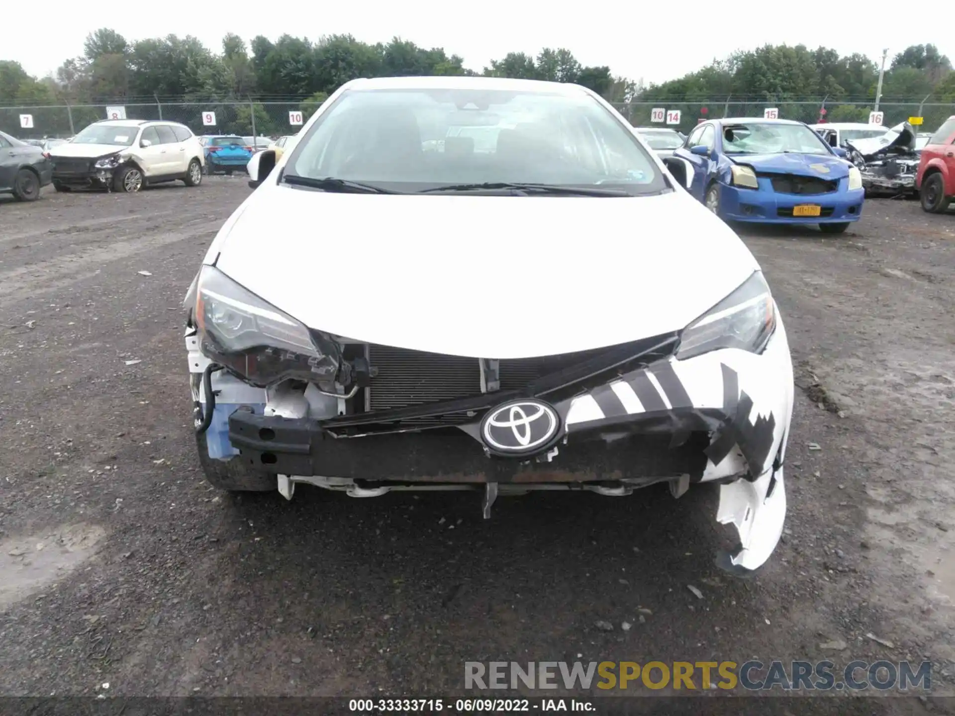 6 Photograph of a damaged car 2T1BURHE5KC149451 TOYOTA COROLLA 2019