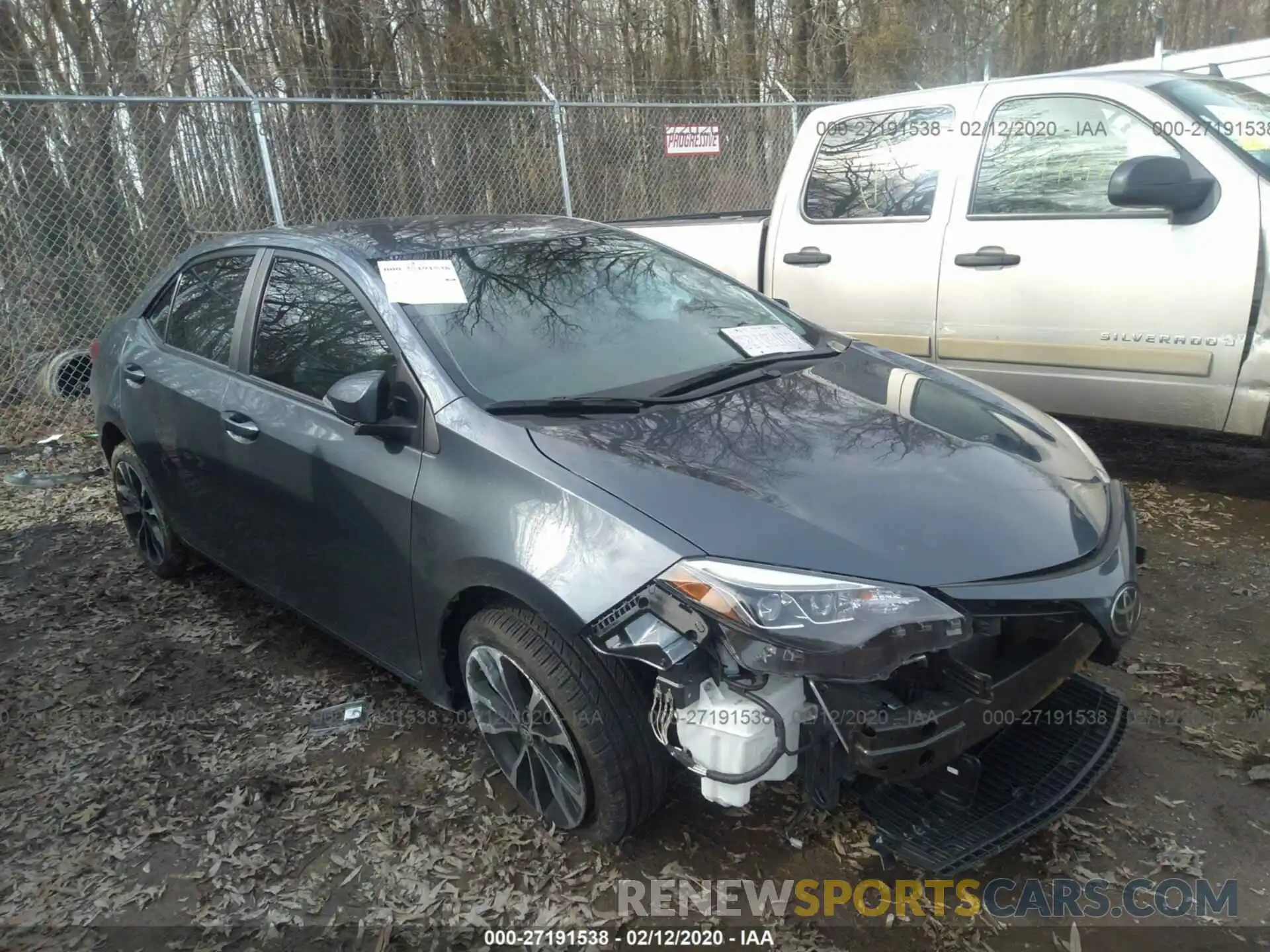 1 Photograph of a damaged car 2T1BURHE5KC149465 TOYOTA COROLLA 2019