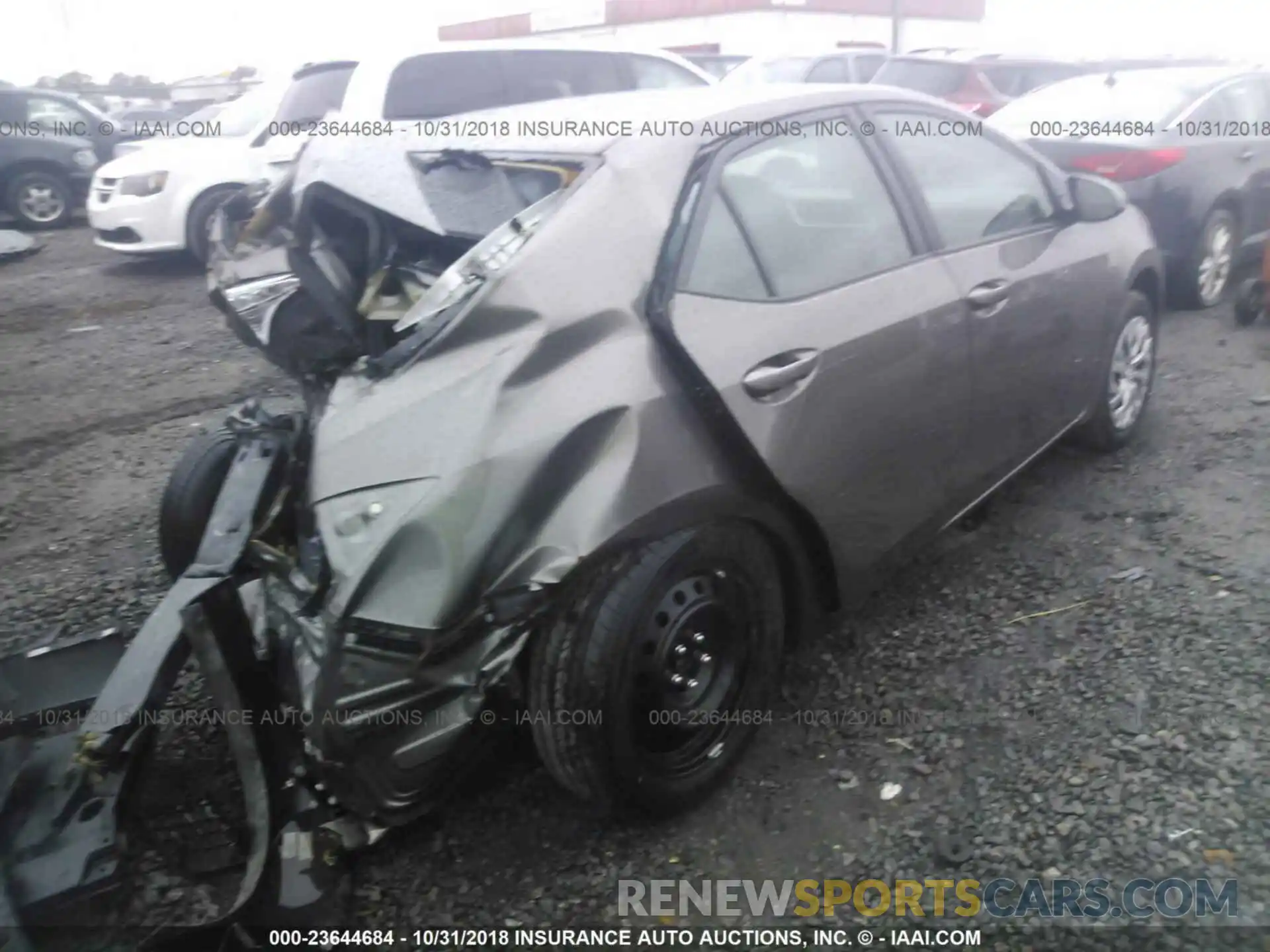 4 Photograph of a damaged car 2T1BURHE5KC149580 Toyota Corolla 2019