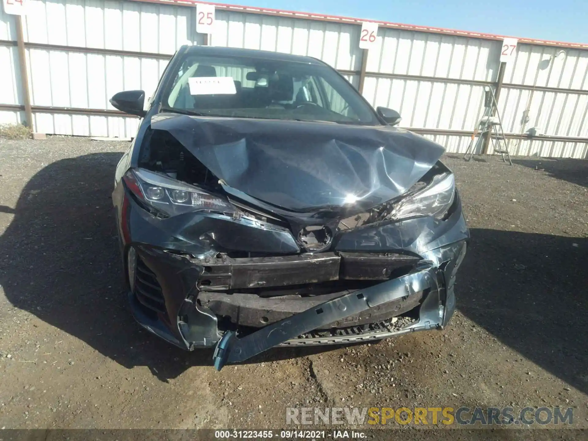 6 Photograph of a damaged car 2T1BURHE5KC149644 TOYOTA COROLLA 2019