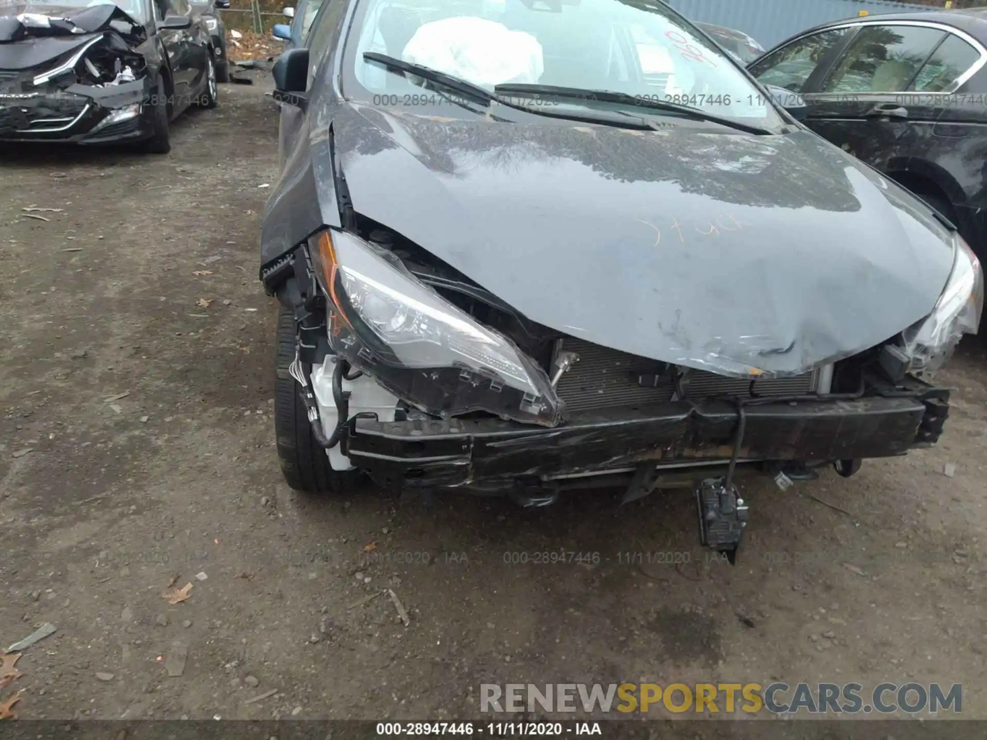 6 Фотография поврежденного автомобиля 2T1BURHE5KC150177 TOYOTA COROLLA 2019