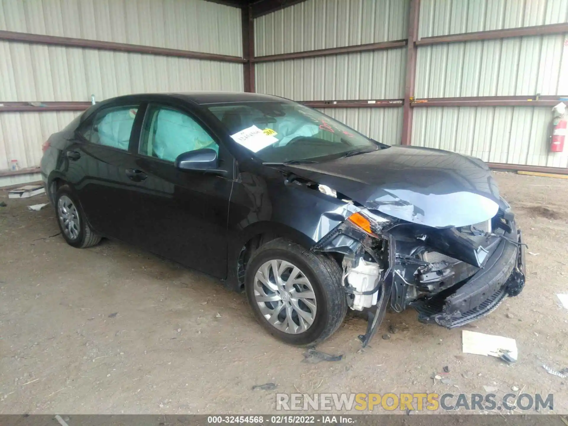 1 Photograph of a damaged car 2T1BURHE5KC150342 TOYOTA COROLLA 2019