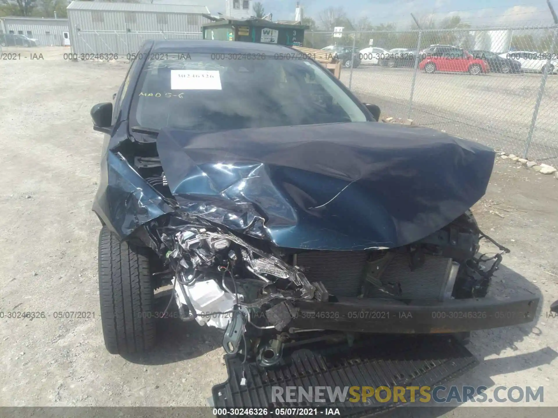 6 Фотография поврежденного автомобиля 2T1BURHE5KC153080 TOYOTA COROLLA 2019