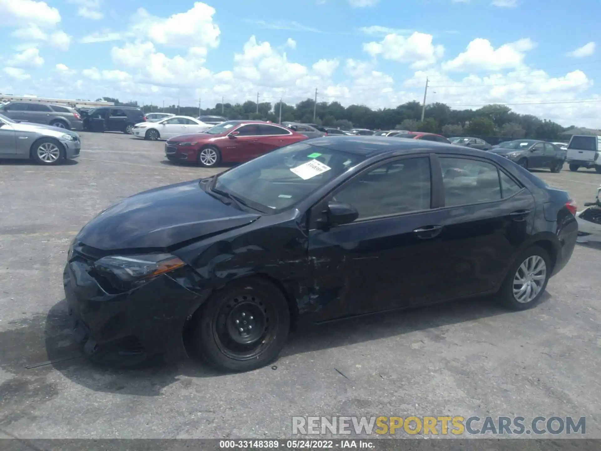 6 Photograph of a damaged car 2T1BURHE5KC153337 TOYOTA COROLLA 2019