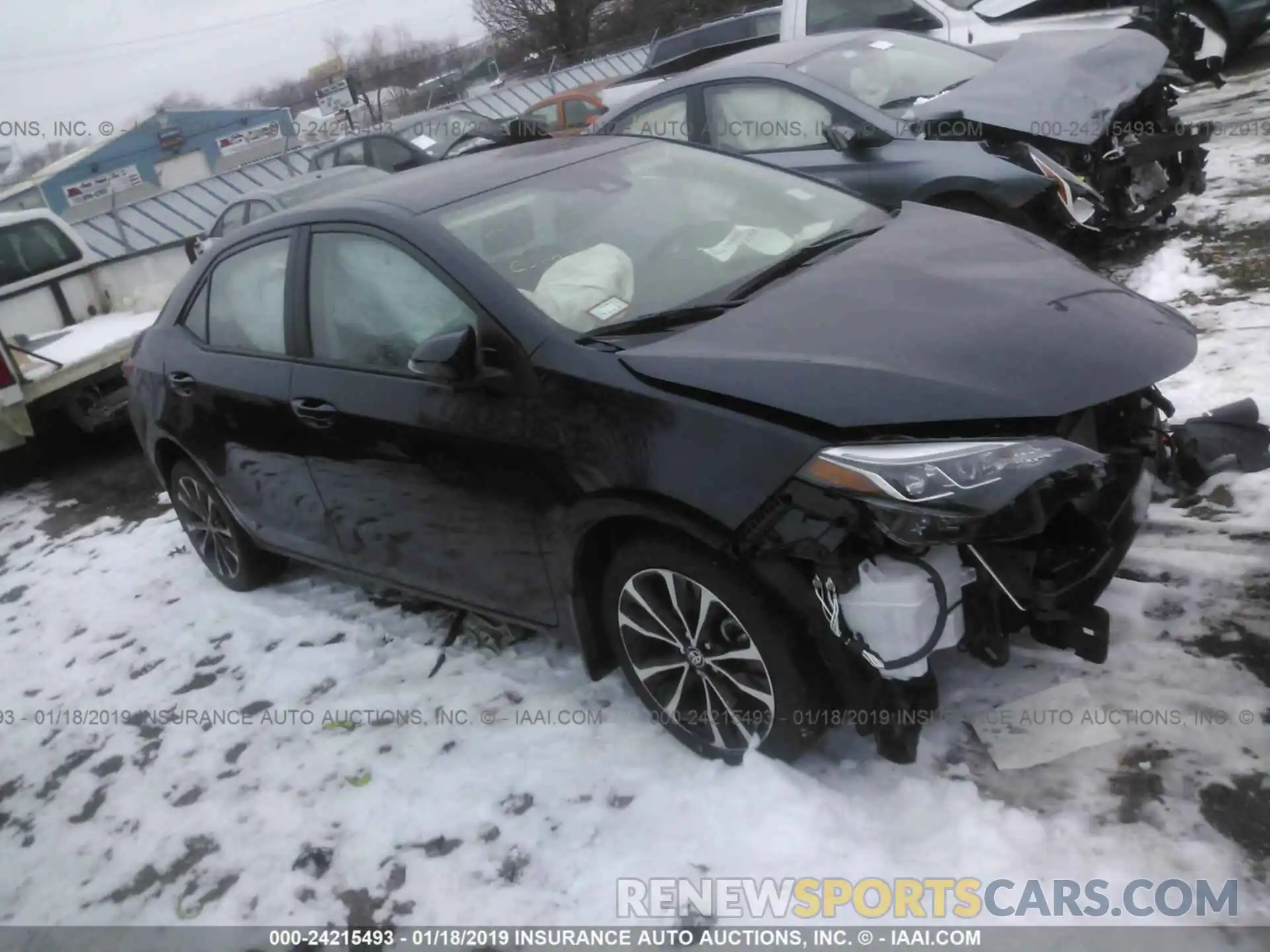 1 Photograph of a damaged car 2T1BURHE5KC155749 TOYOTA COROLLA 2019