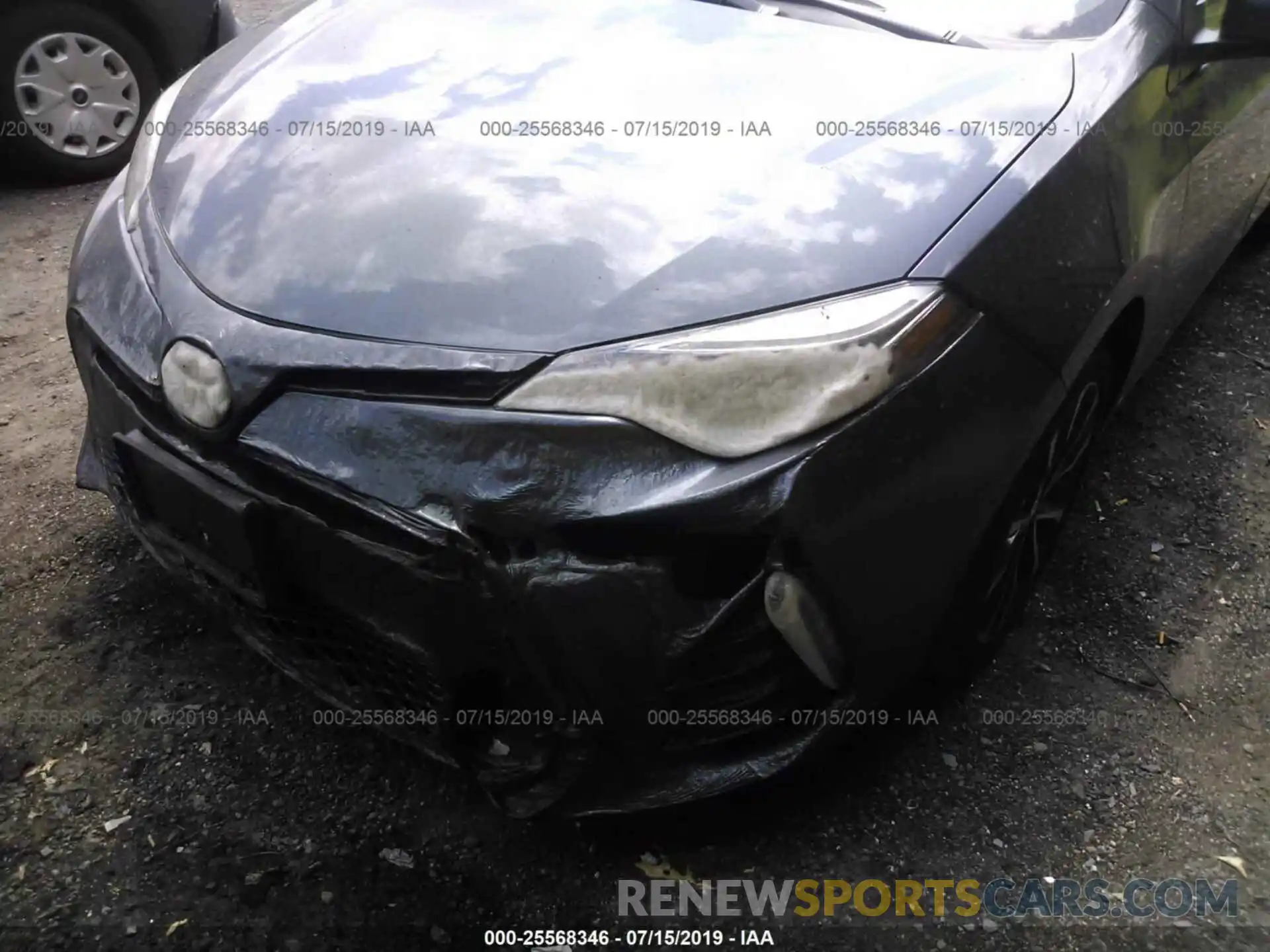 6 Photograph of a damaged car 2T1BURHE5KC158005 TOYOTA COROLLA 2019