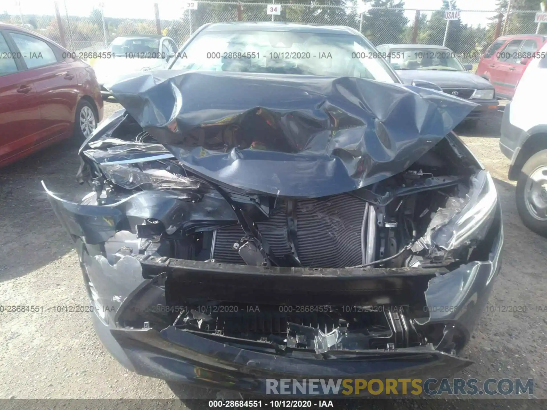 6 Photograph of a damaged car 2T1BURHE5KC160109 TOYOTA COROLLA 2019