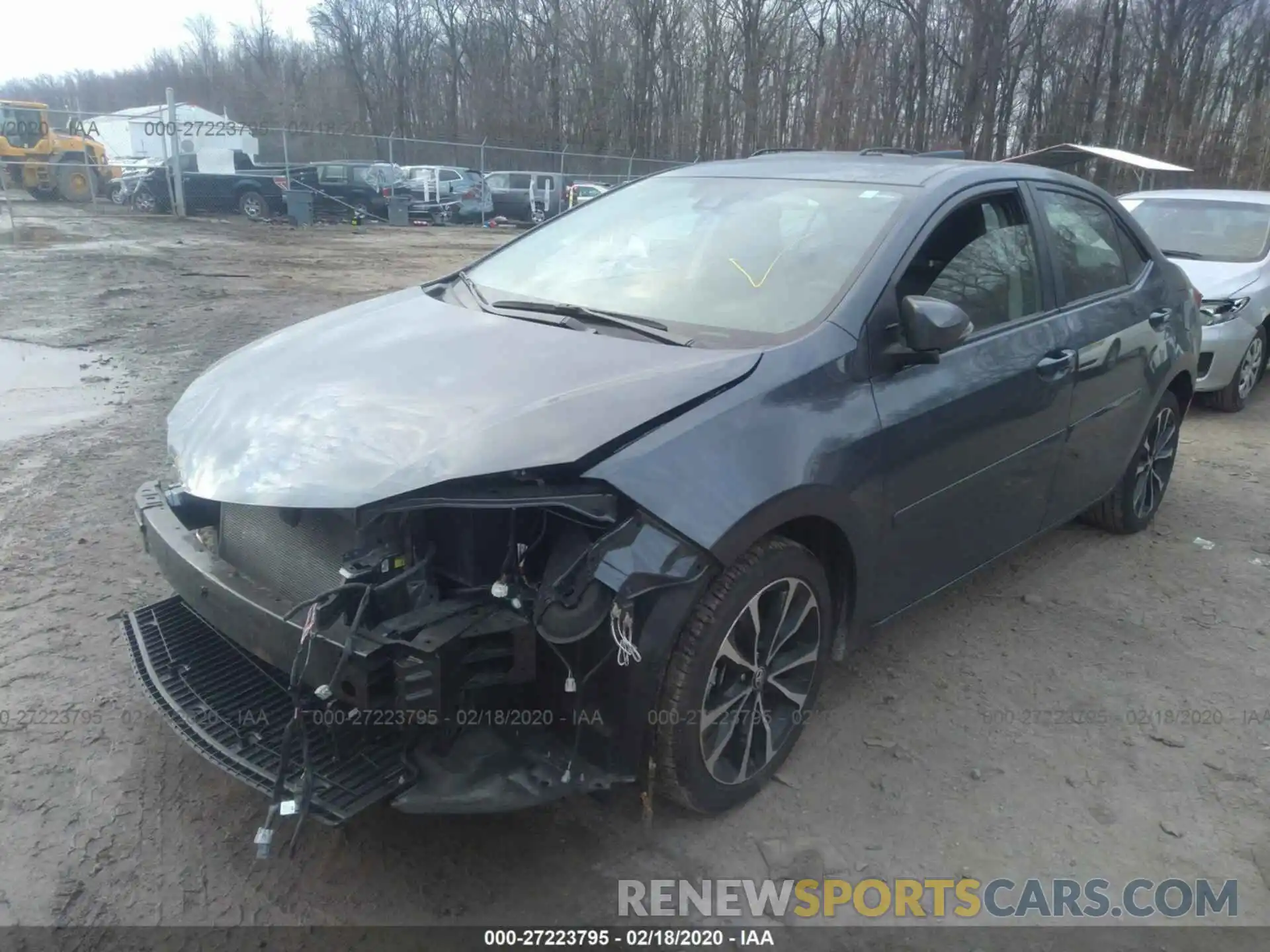 2 Photograph of a damaged car 2T1BURHE5KC161325 TOYOTA COROLLA 2019