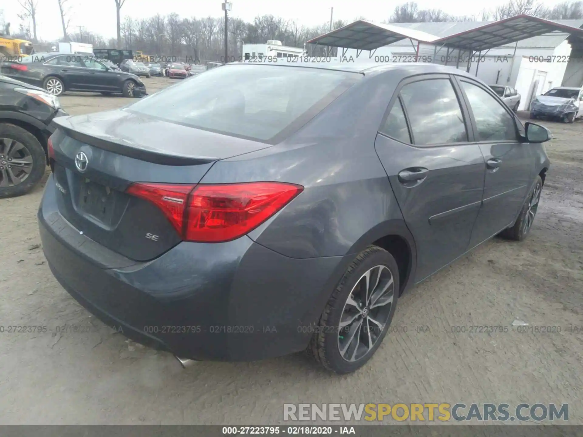 4 Photograph of a damaged car 2T1BURHE5KC161325 TOYOTA COROLLA 2019