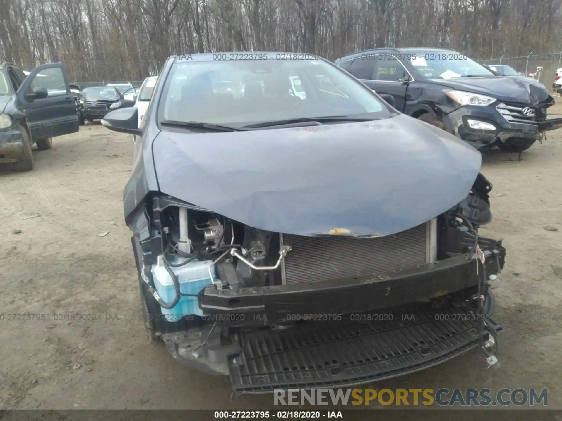 6 Photograph of a damaged car 2T1BURHE5KC161325 TOYOTA COROLLA 2019