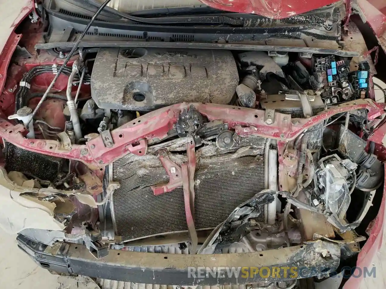 7 Photograph of a damaged car 2T1BURHE5KC161776 TOYOTA COROLLA 2019