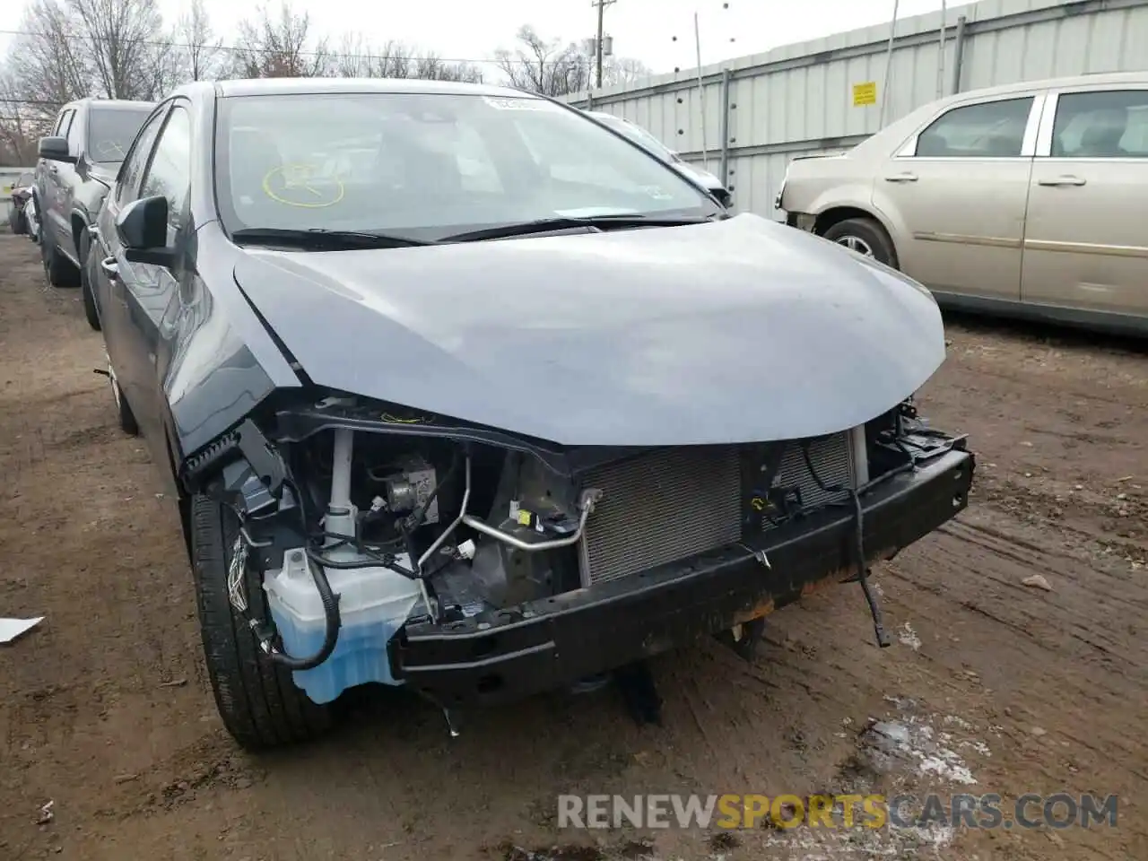 1 Photograph of a damaged car 2T1BURHE5KC162006 TOYOTA COROLLA 2019