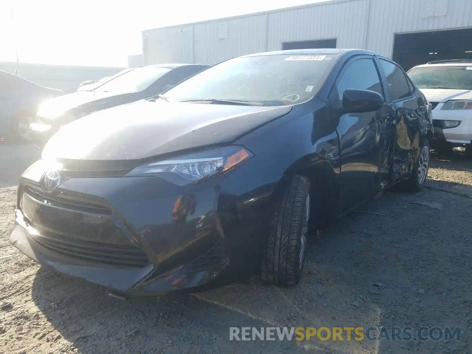 2 Photograph of a damaged car 2T1BURHE5KC162961 TOYOTA COROLLA 2019