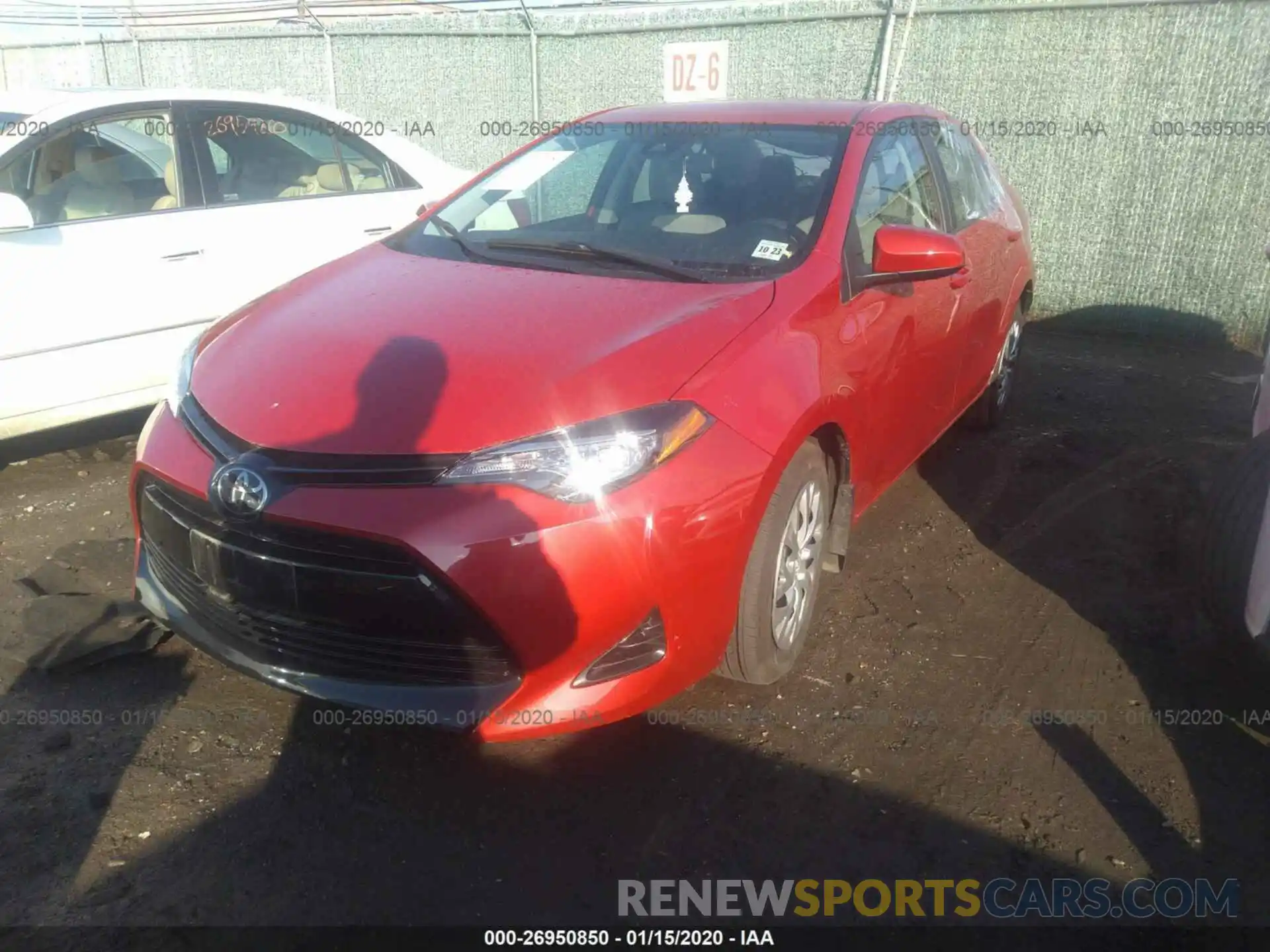 2 Photograph of a damaged car 2T1BURHE5KC165780 TOYOTA COROLLA 2019