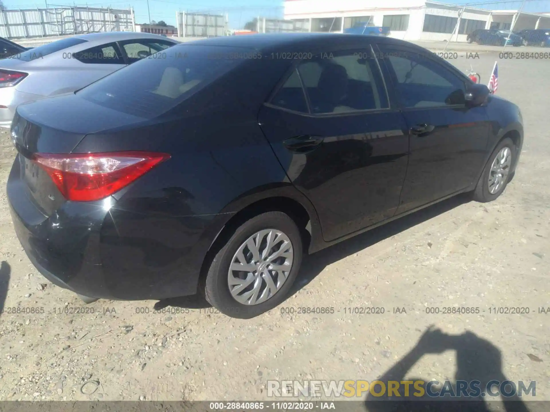 4 Photograph of a damaged car 2T1BURHE5KC165908 TOYOTA COROLLA 2019