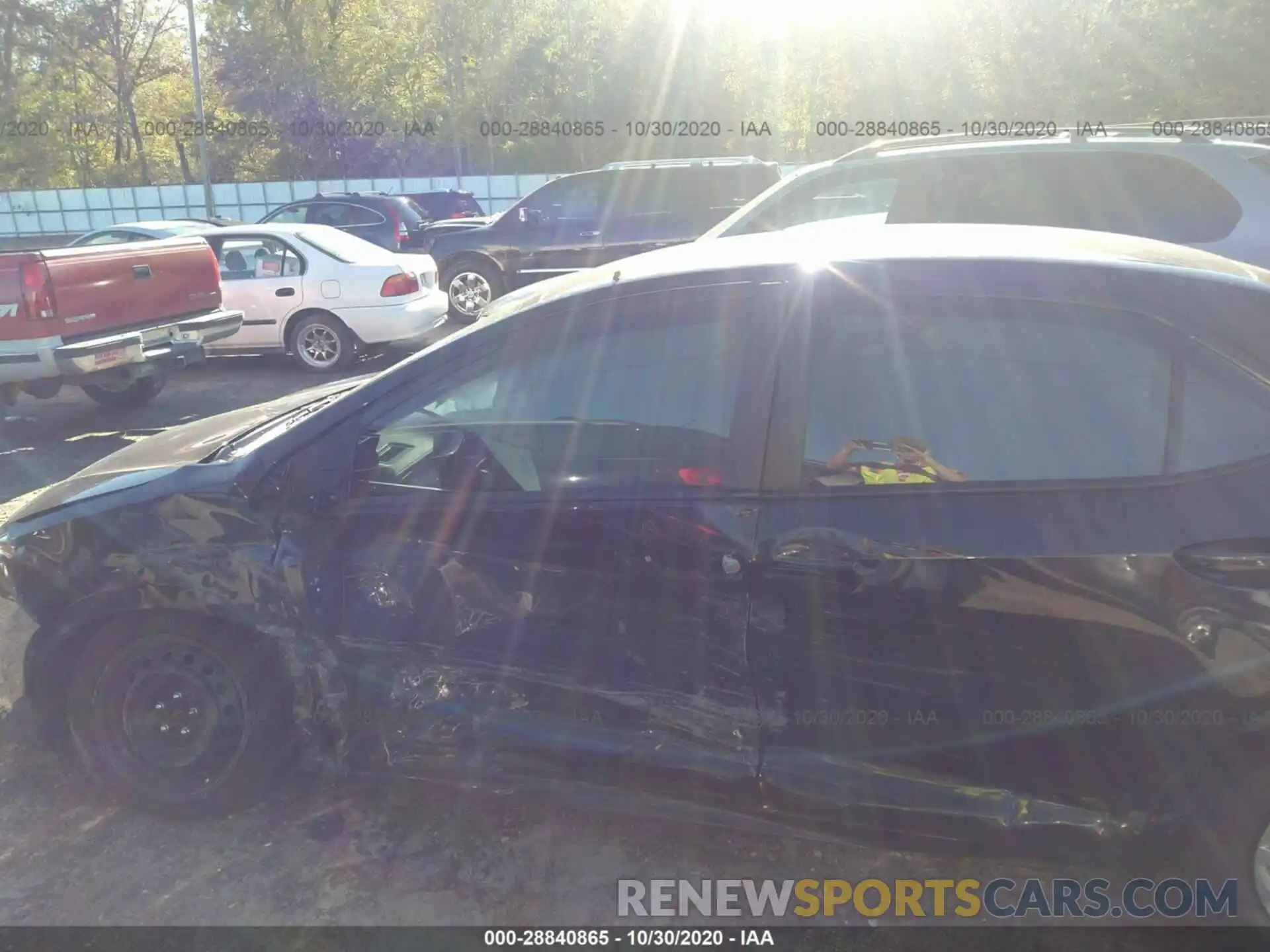 6 Photograph of a damaged car 2T1BURHE5KC165908 TOYOTA COROLLA 2019