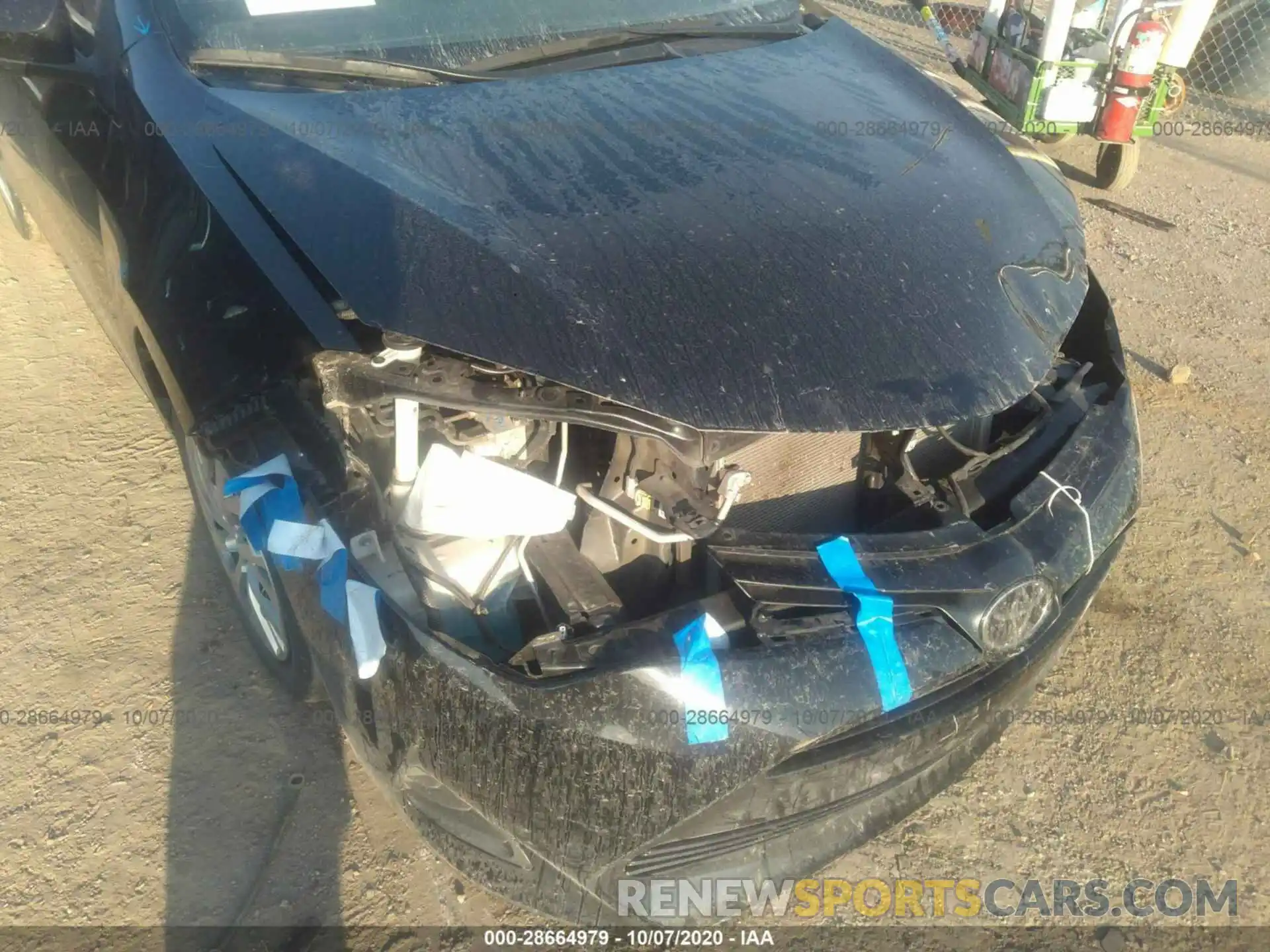 6 Photograph of a damaged car 2T1BURHE5KC166248 TOYOTA COROLLA 2019