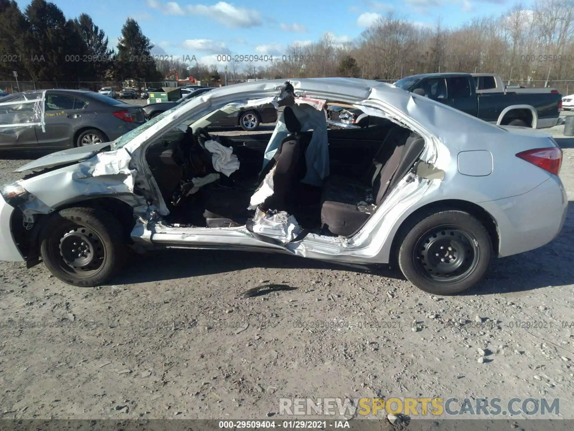 6 Photograph of a damaged car 2T1BURHE5KC167108 TOYOTA COROLLA 2019