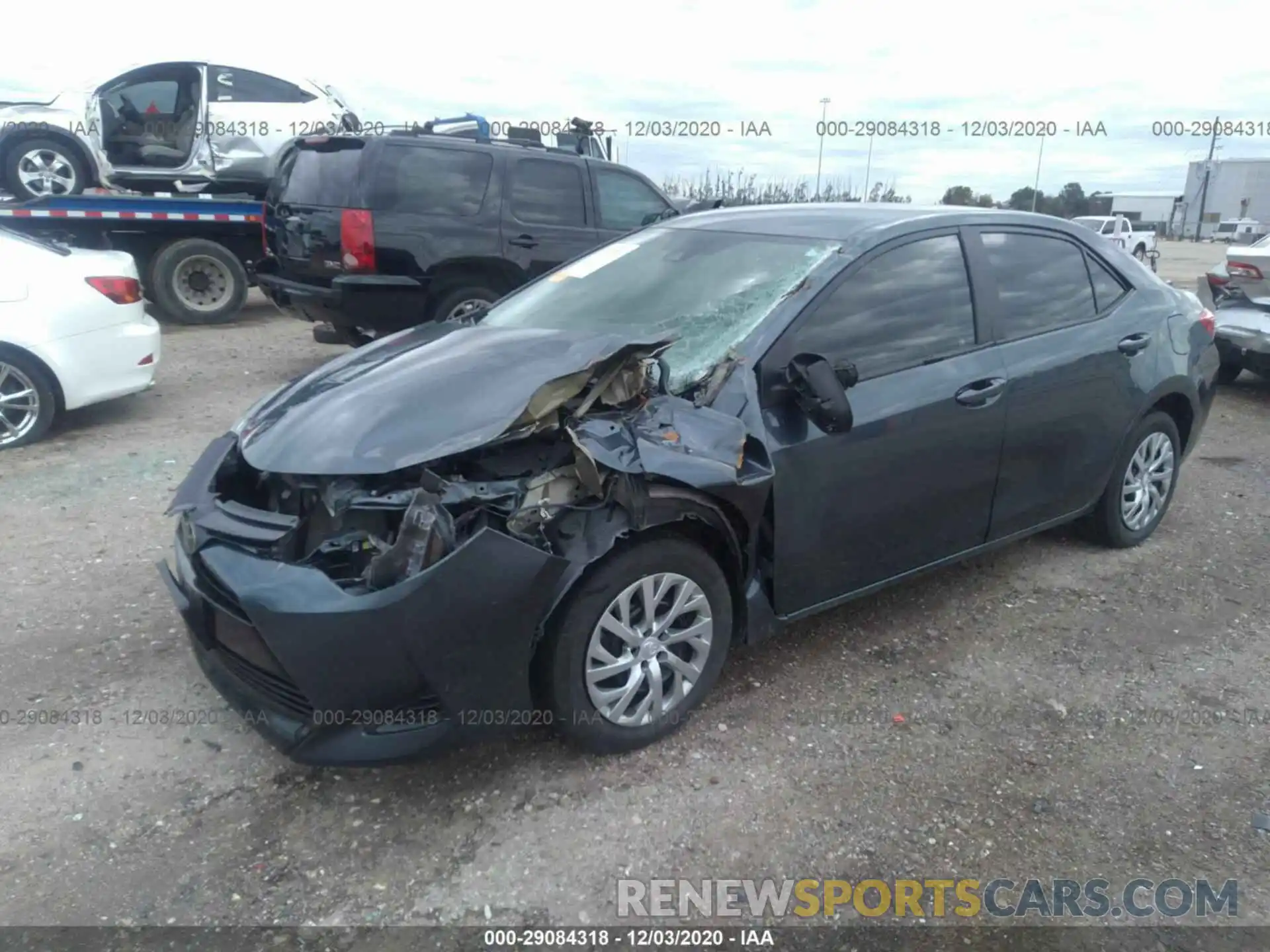 2 Photograph of a damaged car 2T1BURHE5KC167156 TOYOTA COROLLA 2019