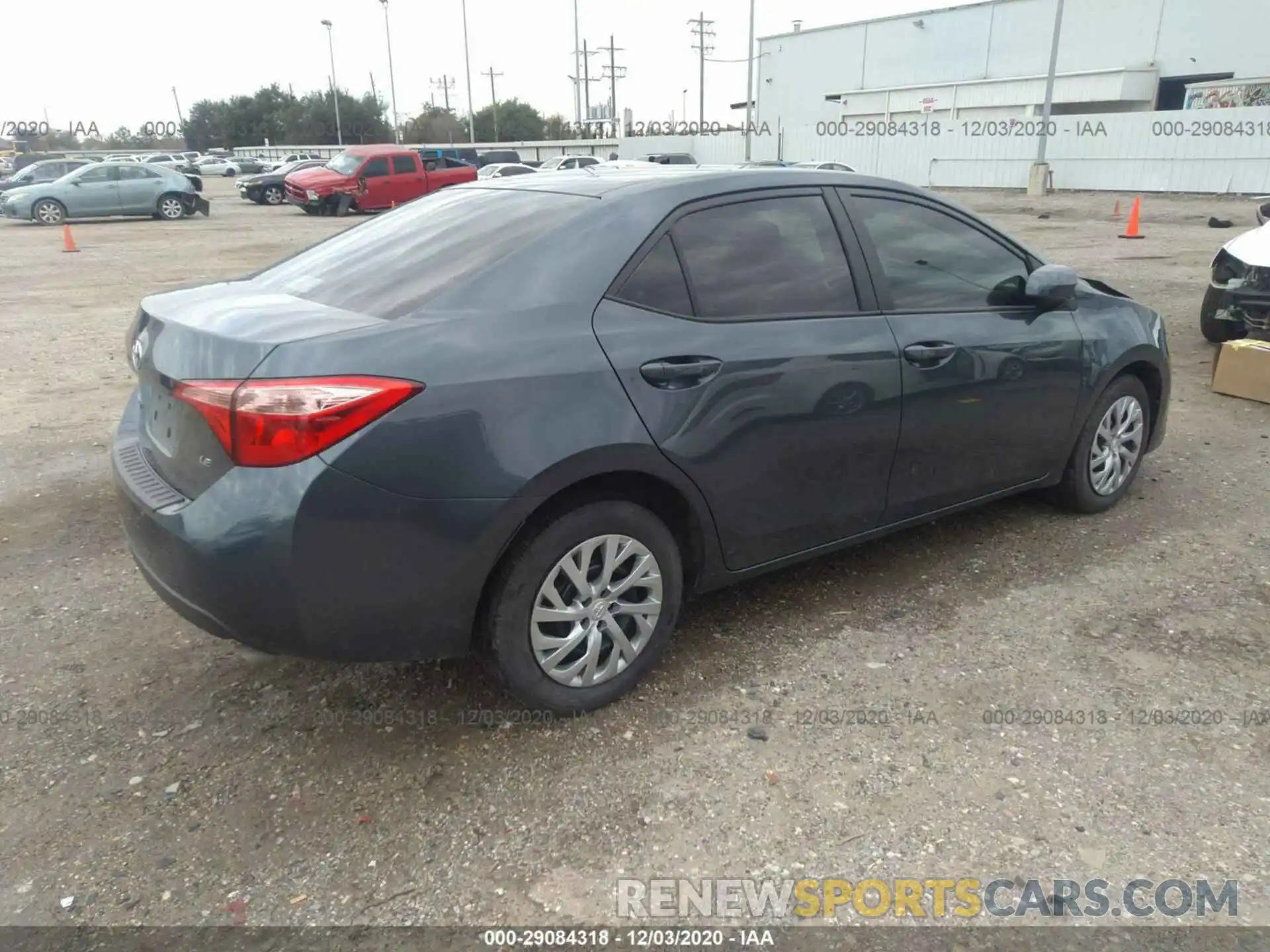 4 Photograph of a damaged car 2T1BURHE5KC167156 TOYOTA COROLLA 2019