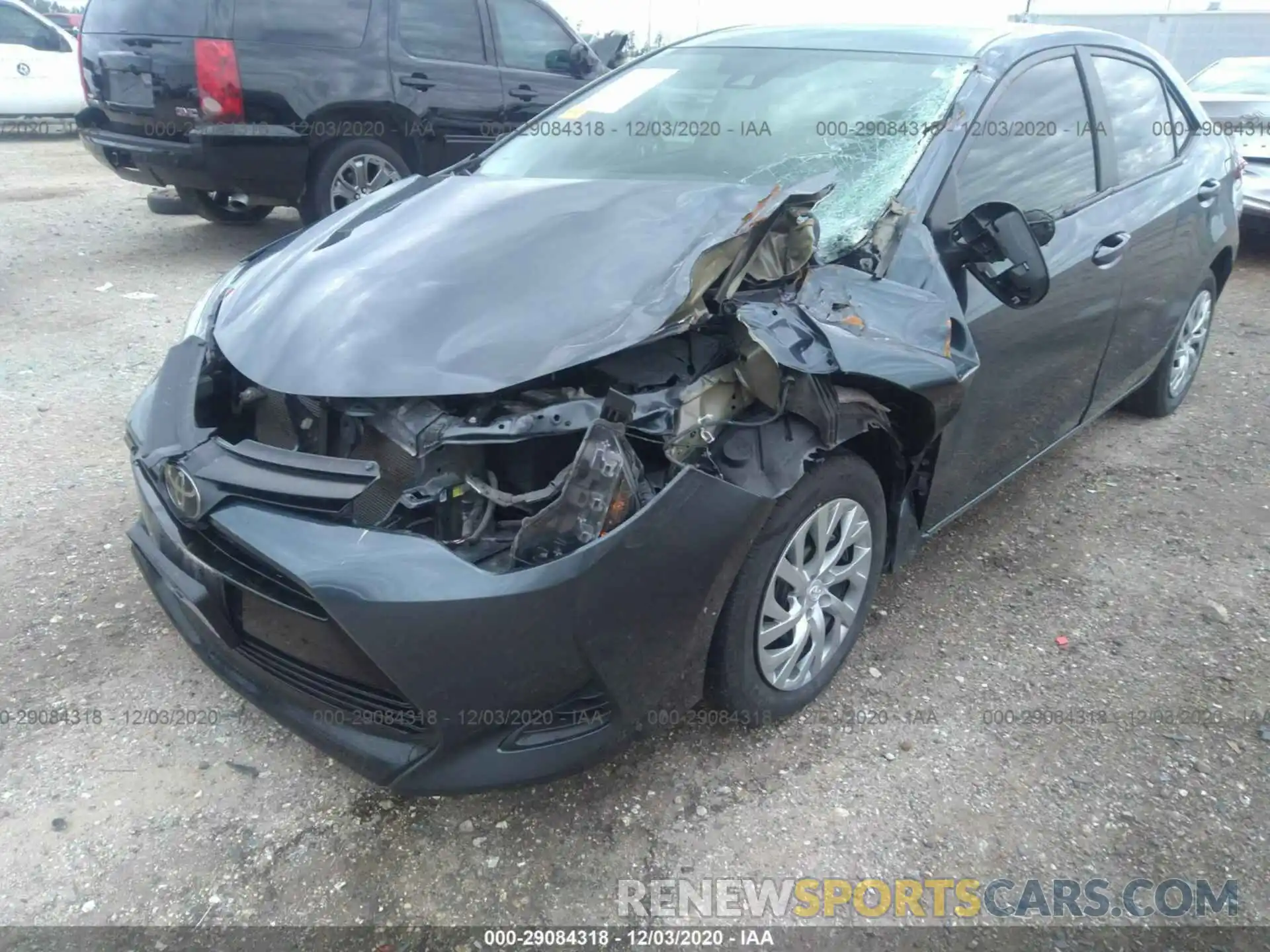 6 Photograph of a damaged car 2T1BURHE5KC167156 TOYOTA COROLLA 2019