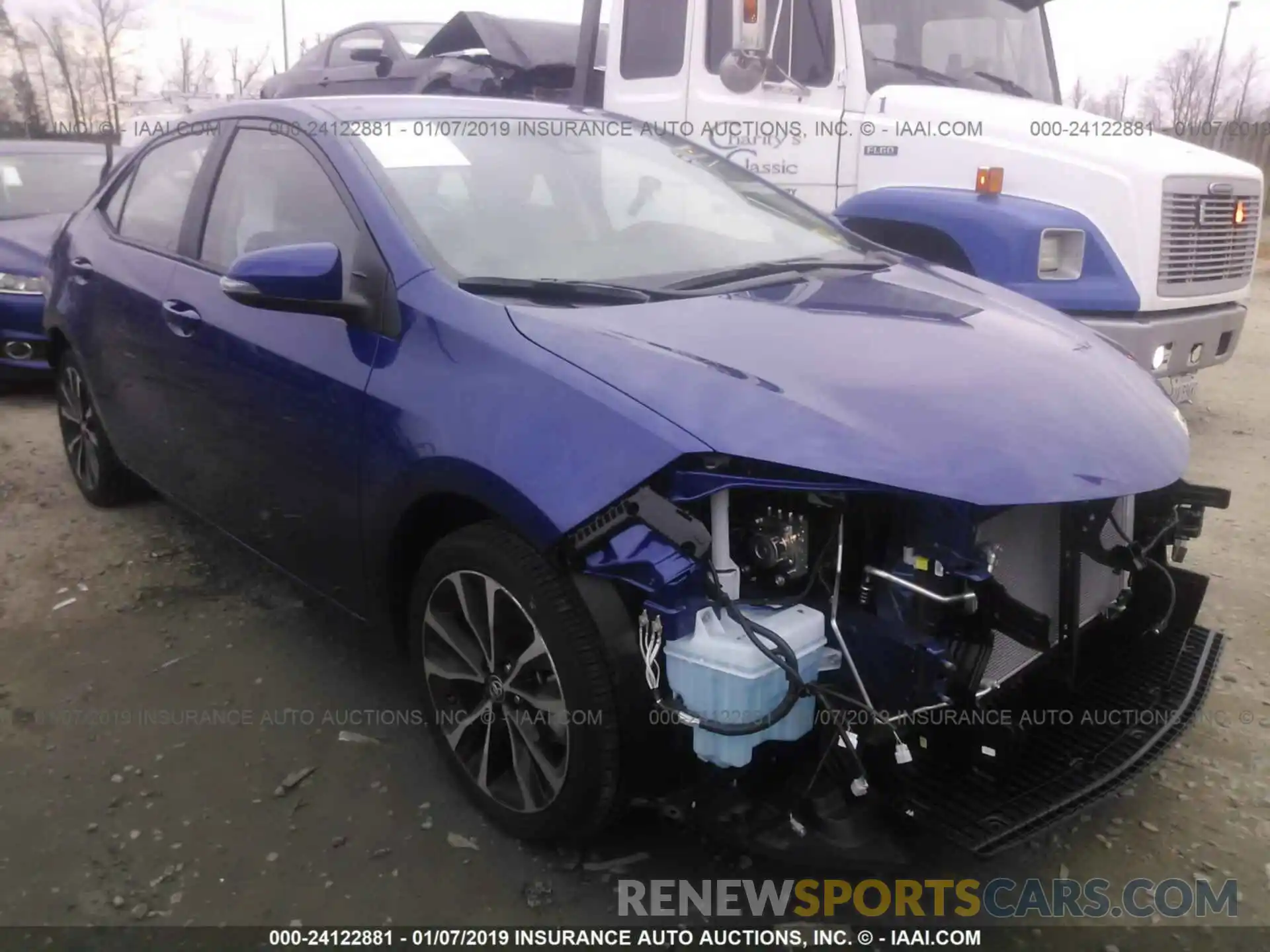 1 Photograph of a damaged car 2T1BURHE5KC168050 TOYOTA COROLLA 2019