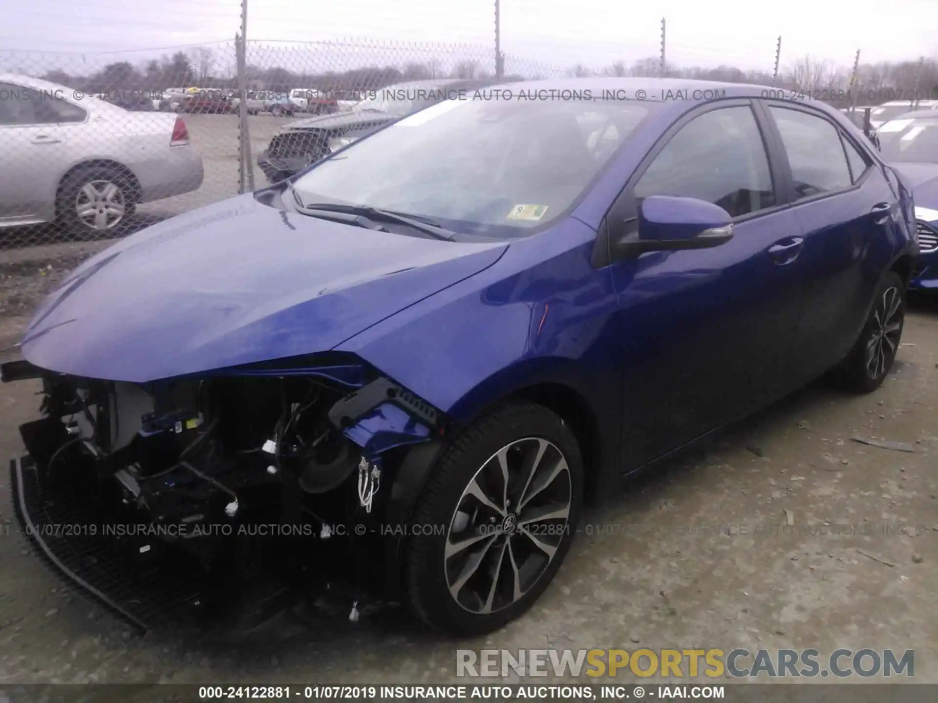 2 Photograph of a damaged car 2T1BURHE5KC168050 TOYOTA COROLLA 2019