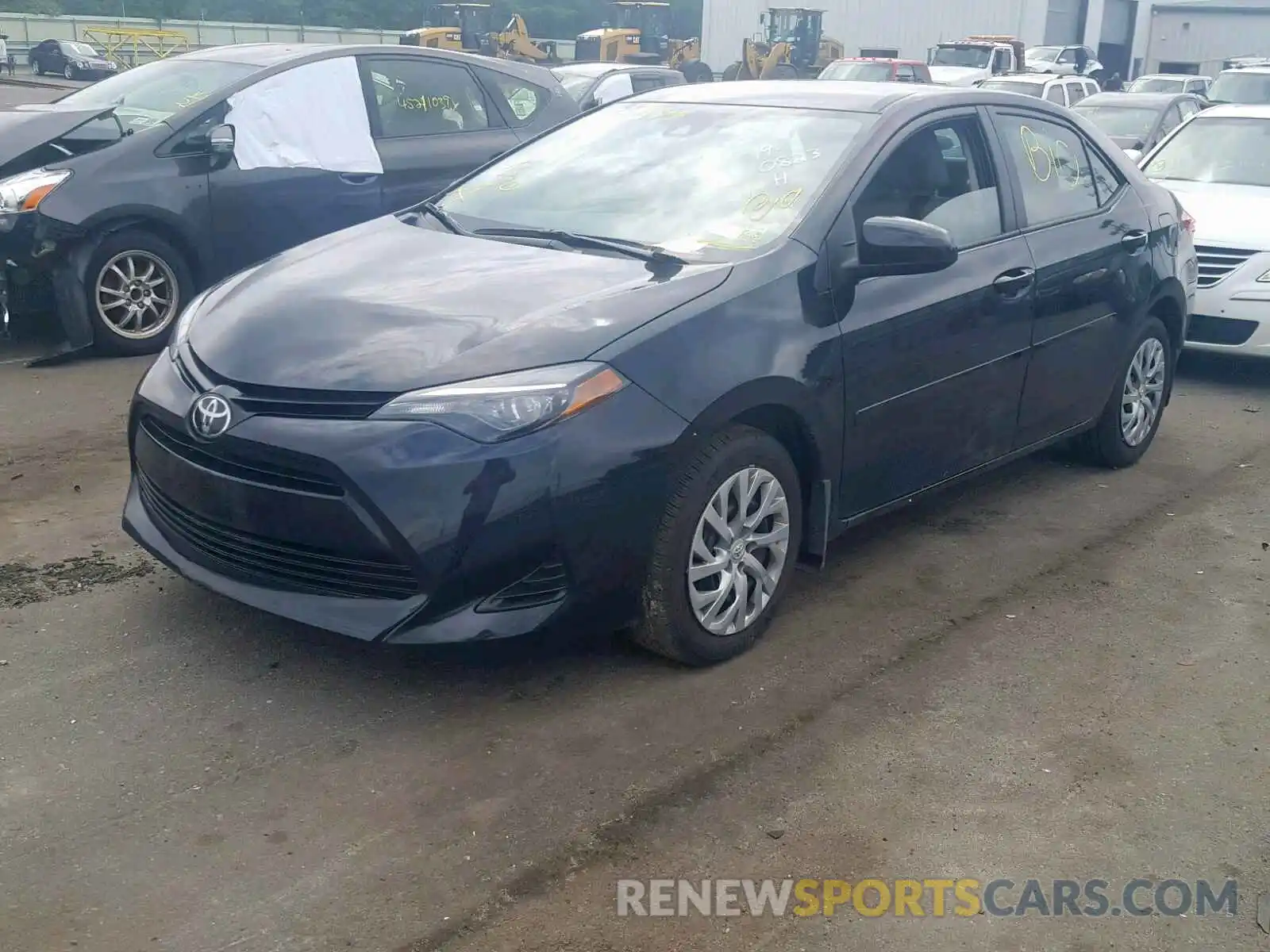 2 Photograph of a damaged car 2T1BURHE5KC170252 TOYOTA COROLLA 2019