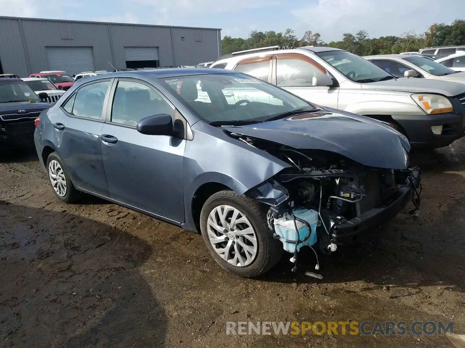 1 Photograph of a damaged car 2T1BURHE5KC170610 TOYOTA COROLLA 2019