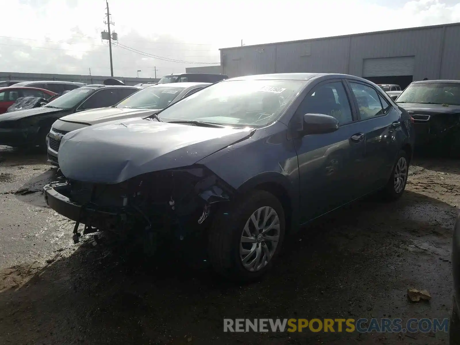 2 Photograph of a damaged car 2T1BURHE5KC170610 TOYOTA COROLLA 2019