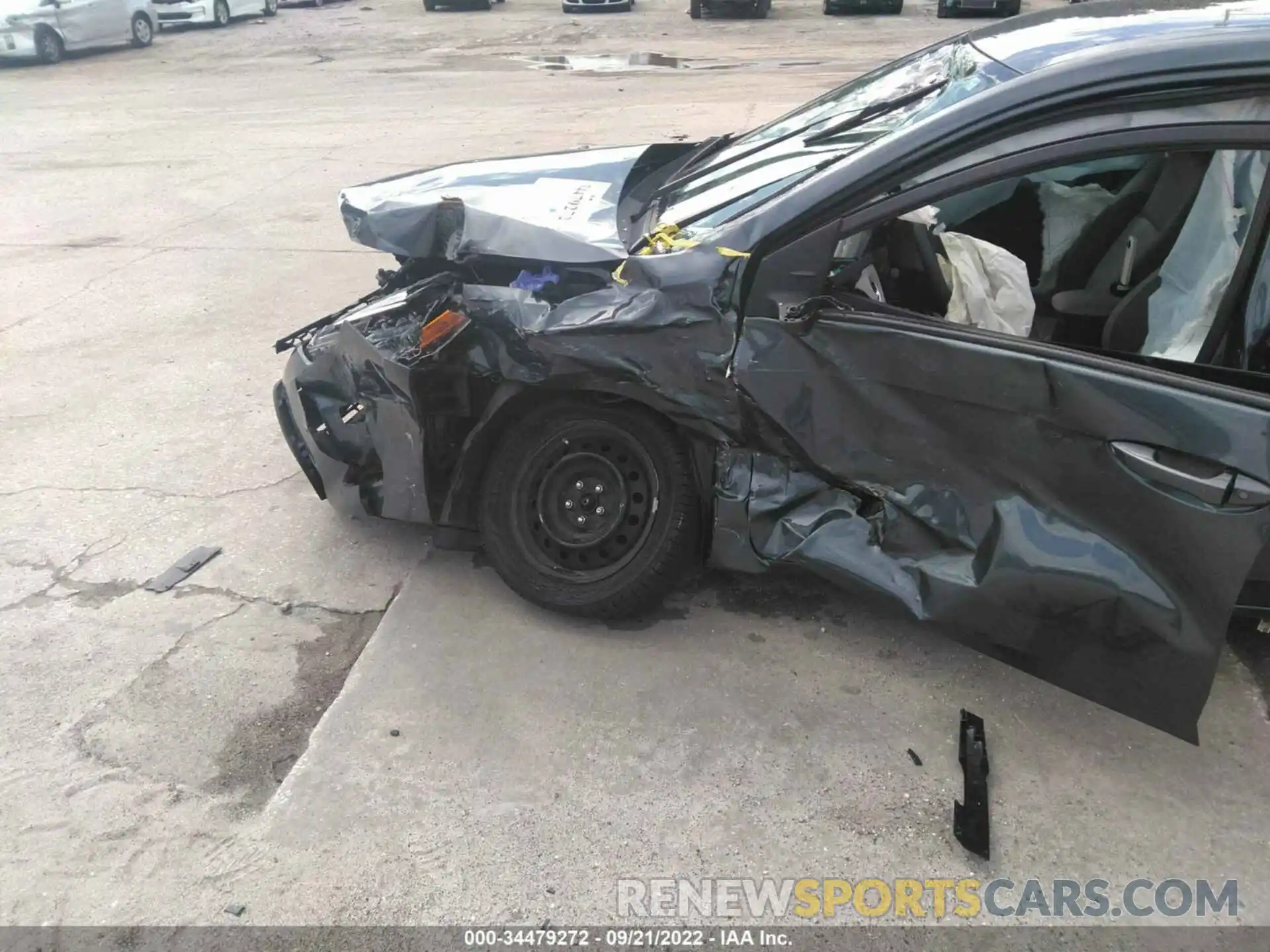 6 Photograph of a damaged car 2T1BURHE5KC171367 TOYOTA COROLLA 2019