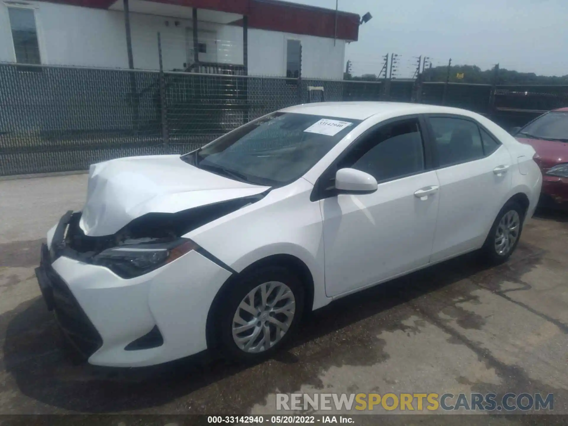 2 Photograph of a damaged car 2T1BURHE5KC173166 TOYOTA COROLLA 2019