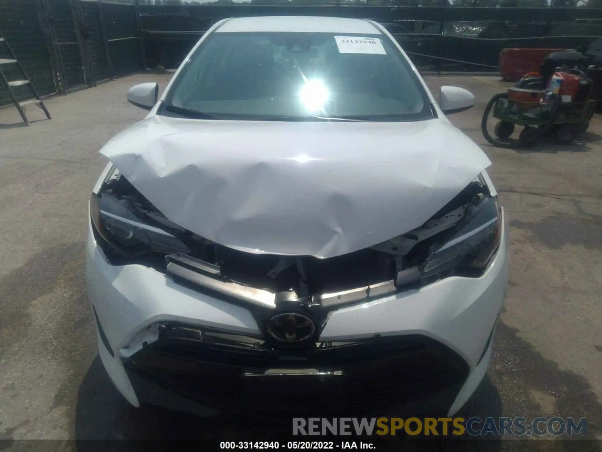 6 Photograph of a damaged car 2T1BURHE5KC173166 TOYOTA COROLLA 2019