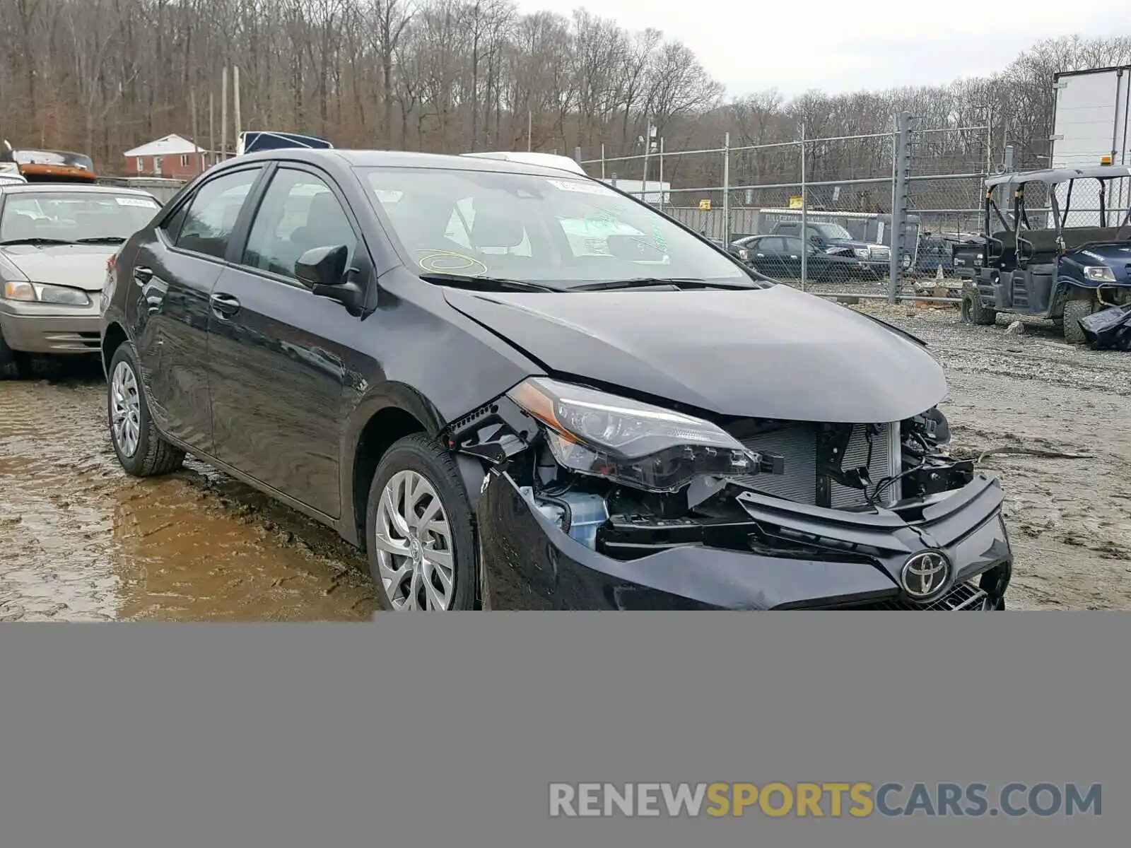 1 Photograph of a damaged car 2T1BURHE5KC173278 TOYOTA COROLLA 2019