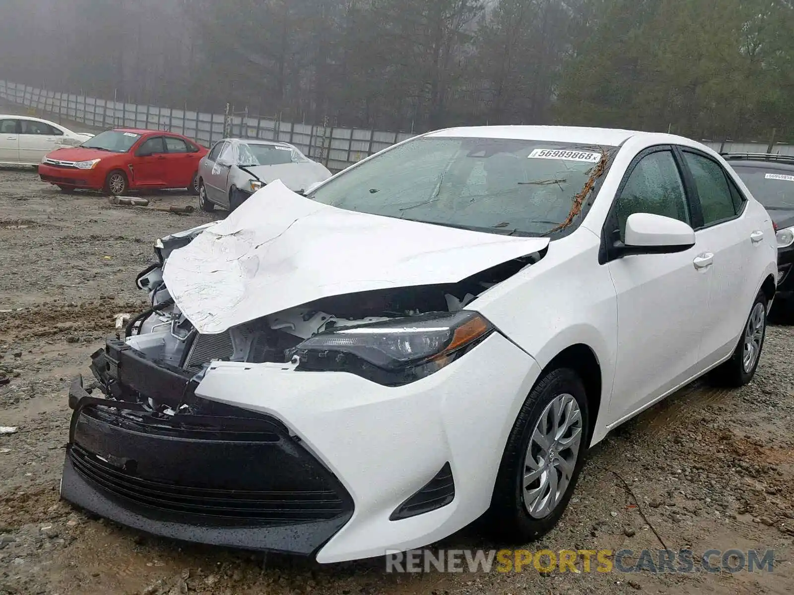 2 Photograph of a damaged car 2T1BURHE5KC175452 TOYOTA COROLLA 2019