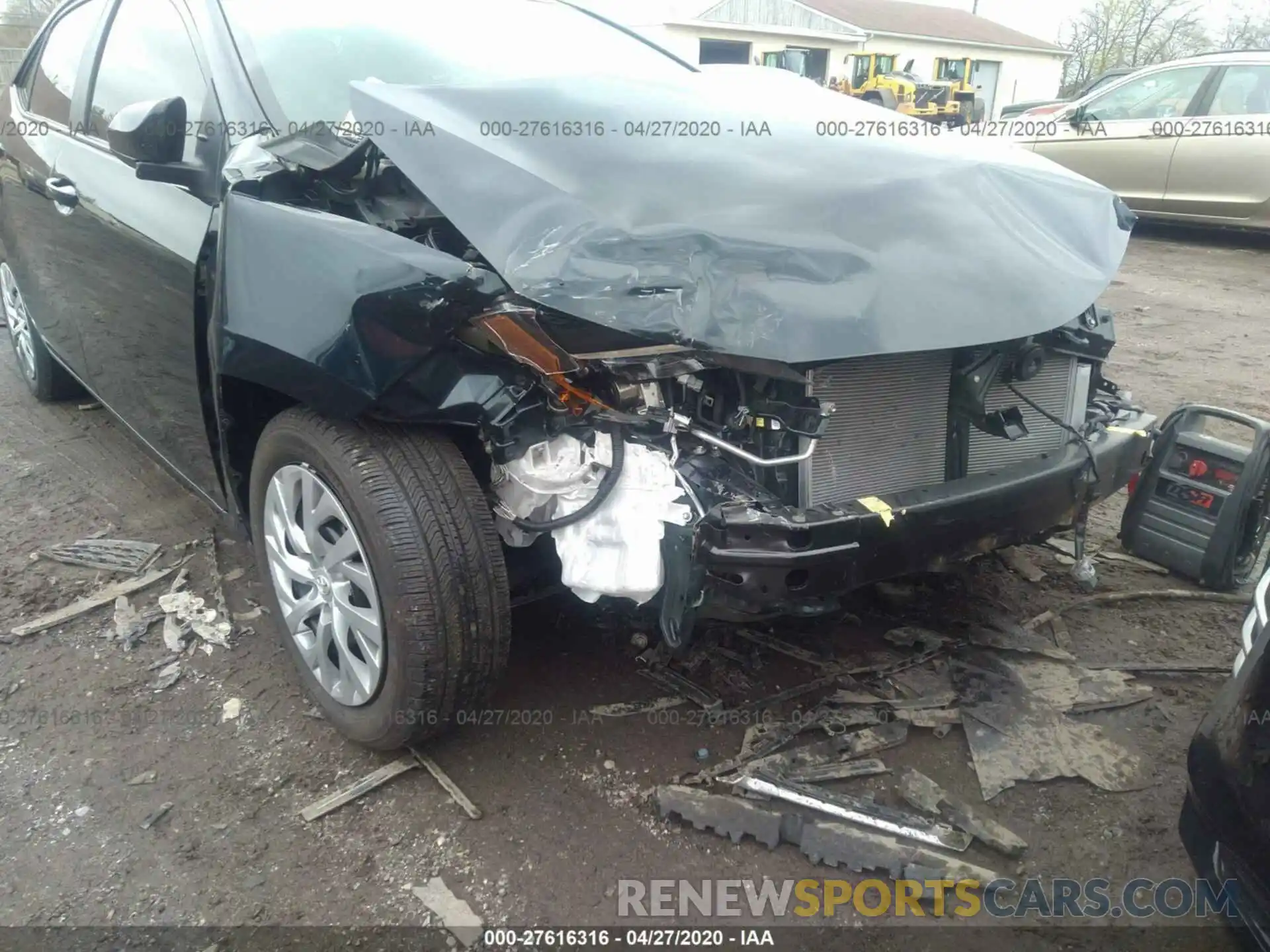 6 Фотография поврежденного автомобиля 2T1BURHE5KC175547 TOYOTA COROLLA 2019