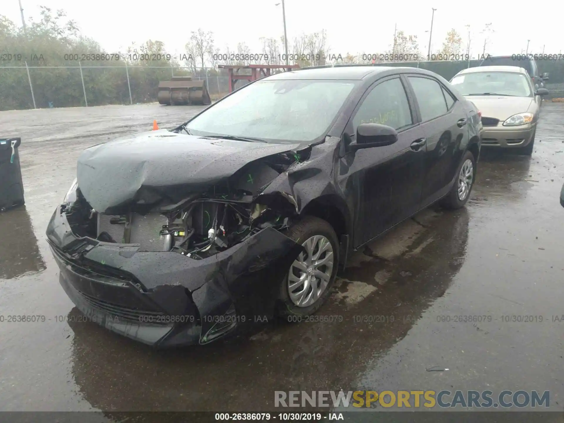 2 Photograph of a damaged car 2T1BURHE5KC175807 TOYOTA COROLLA 2019