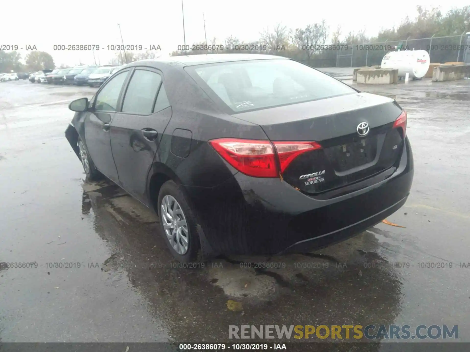 3 Photograph of a damaged car 2T1BURHE5KC175807 TOYOTA COROLLA 2019