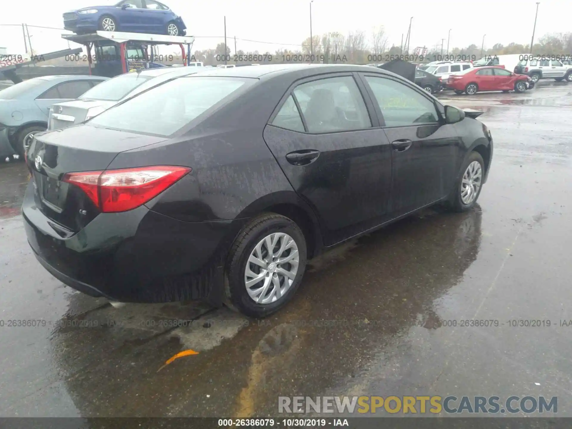 4 Photograph of a damaged car 2T1BURHE5KC175807 TOYOTA COROLLA 2019