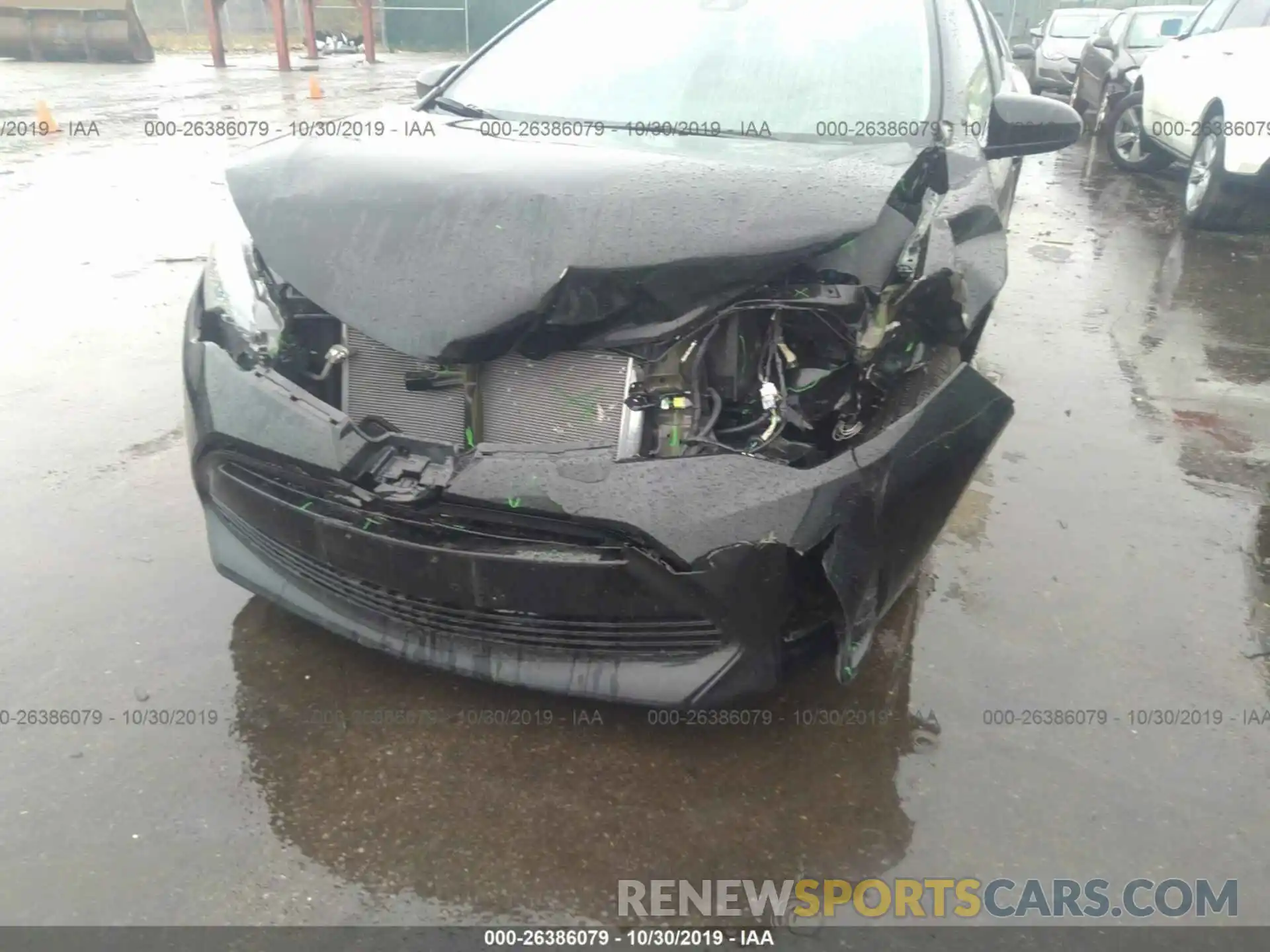 6 Photograph of a damaged car 2T1BURHE5KC175807 TOYOTA COROLLA 2019