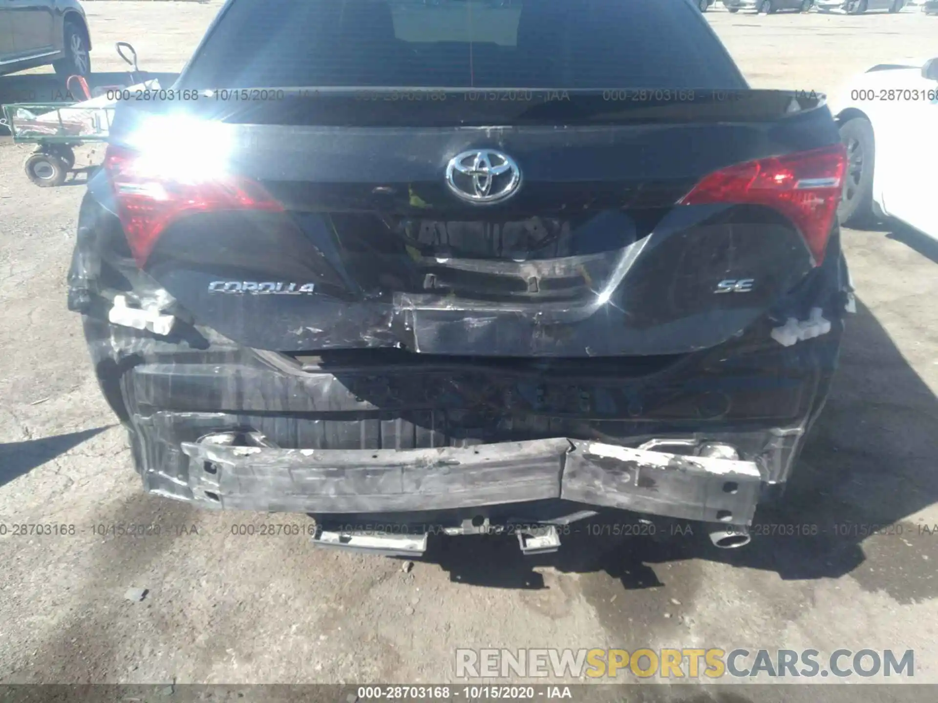 6 Photograph of a damaged car 2T1BURHE5KC178867 TOYOTA COROLLA 2019