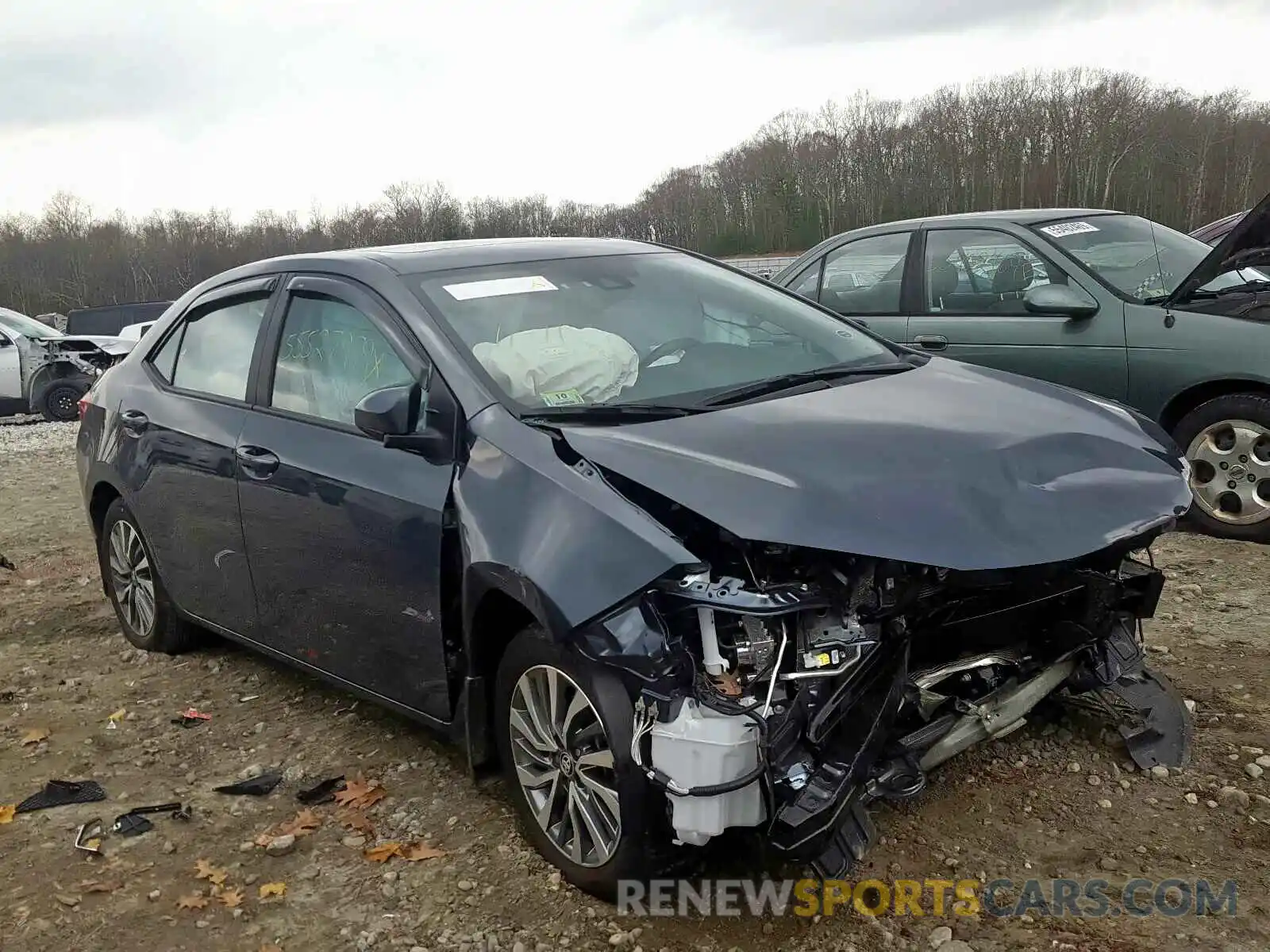 1 Photograph of a damaged car 2T1BURHE5KC180537 TOYOTA COROLLA 2019