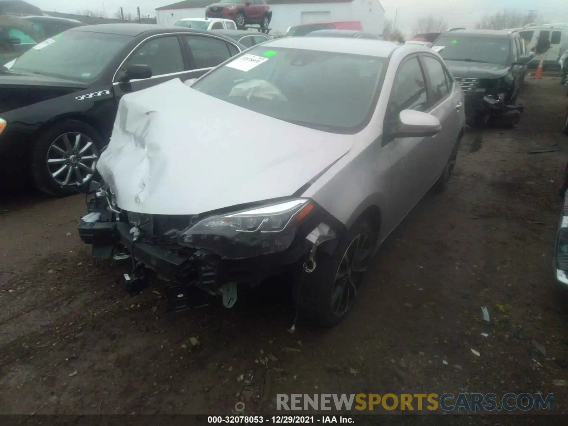 2 Photograph of a damaged car 2T1BURHE5KC180540 TOYOTA COROLLA 2019