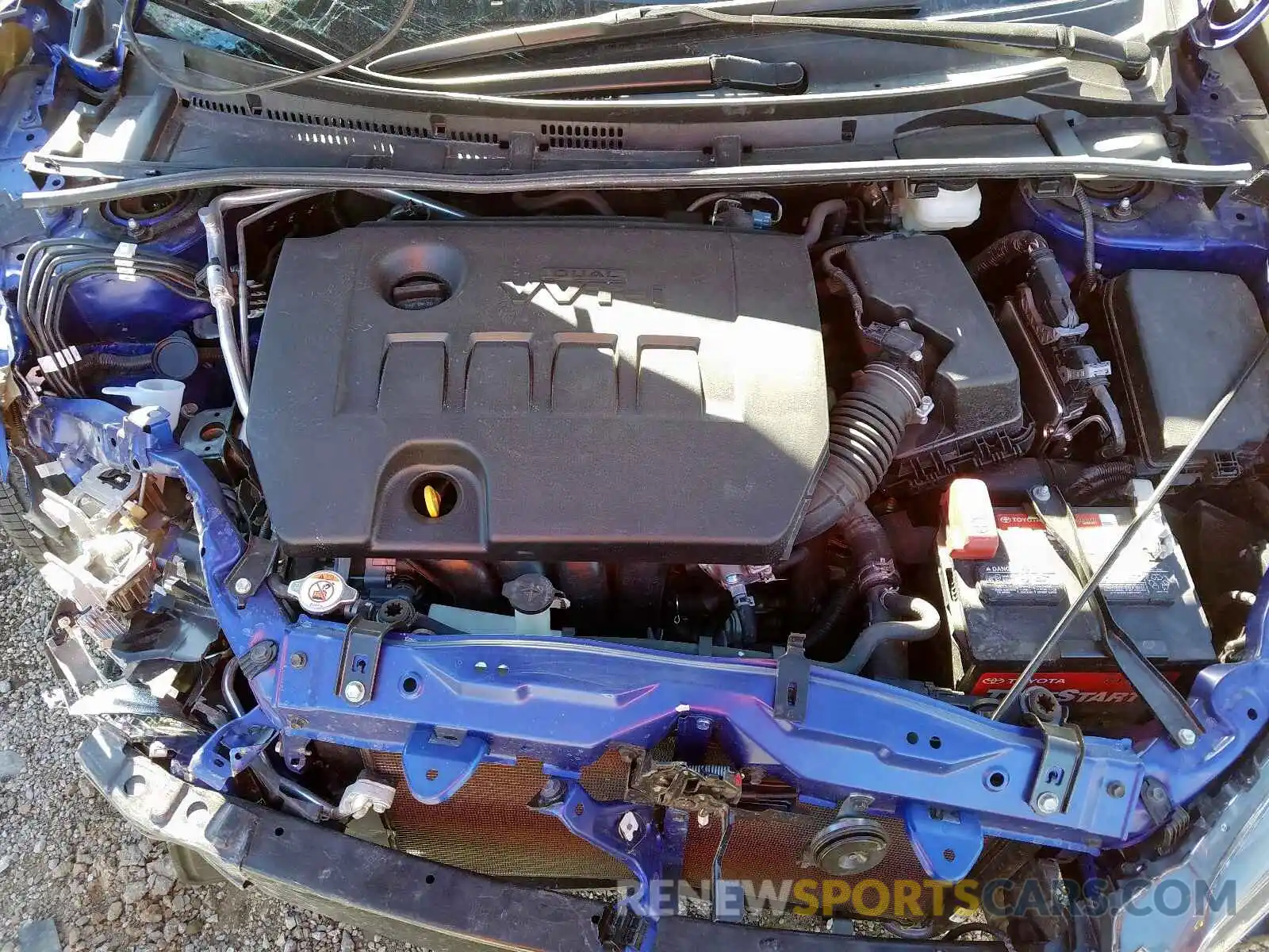 5 Photograph of a damaged car 2T1BURHE5KC182398 TOYOTA COROLLA 2019