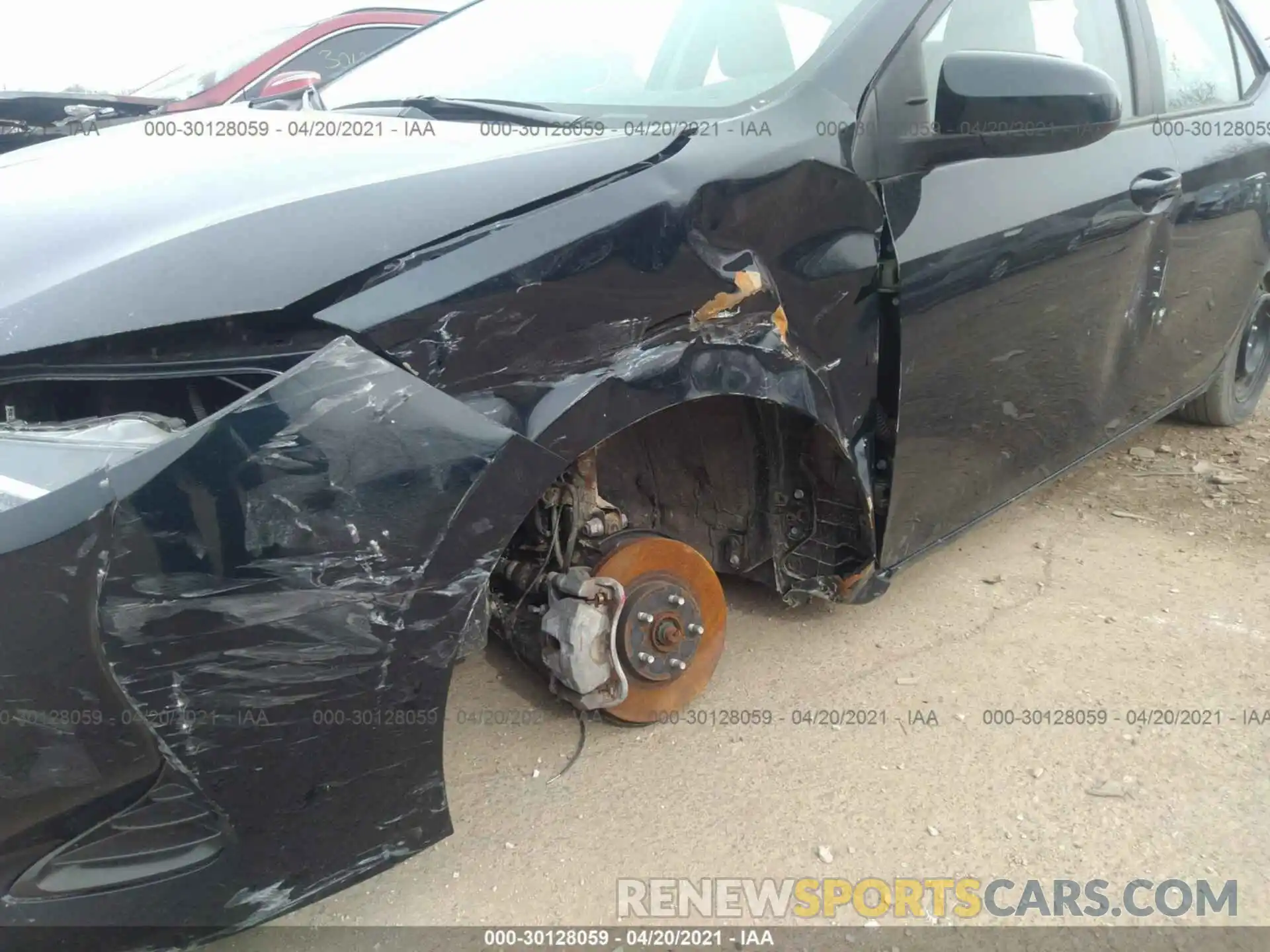 6 Photograph of a damaged car 2T1BURHE5KC182417 TOYOTA COROLLA 2019