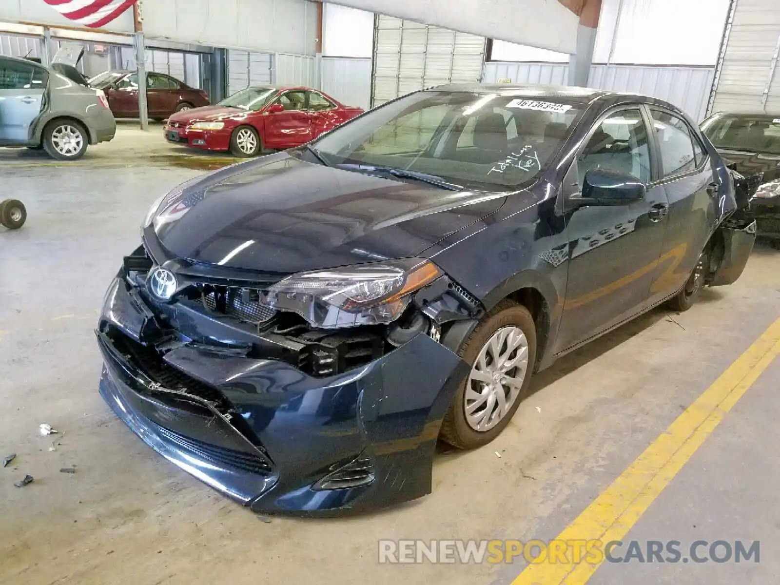 2 Photograph of a damaged car 2T1BURHE5KC183003 TOYOTA COROLLA 2019