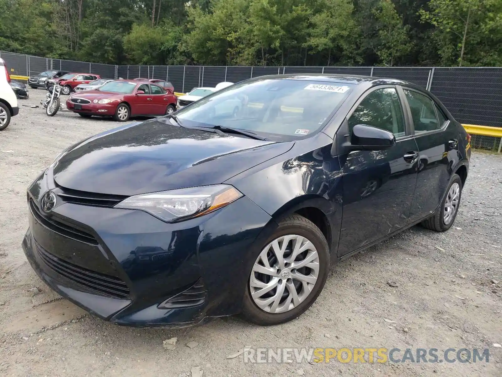 2 Photograph of a damaged car 2T1BURHE5KC185012 TOYOTA COROLLA 2019