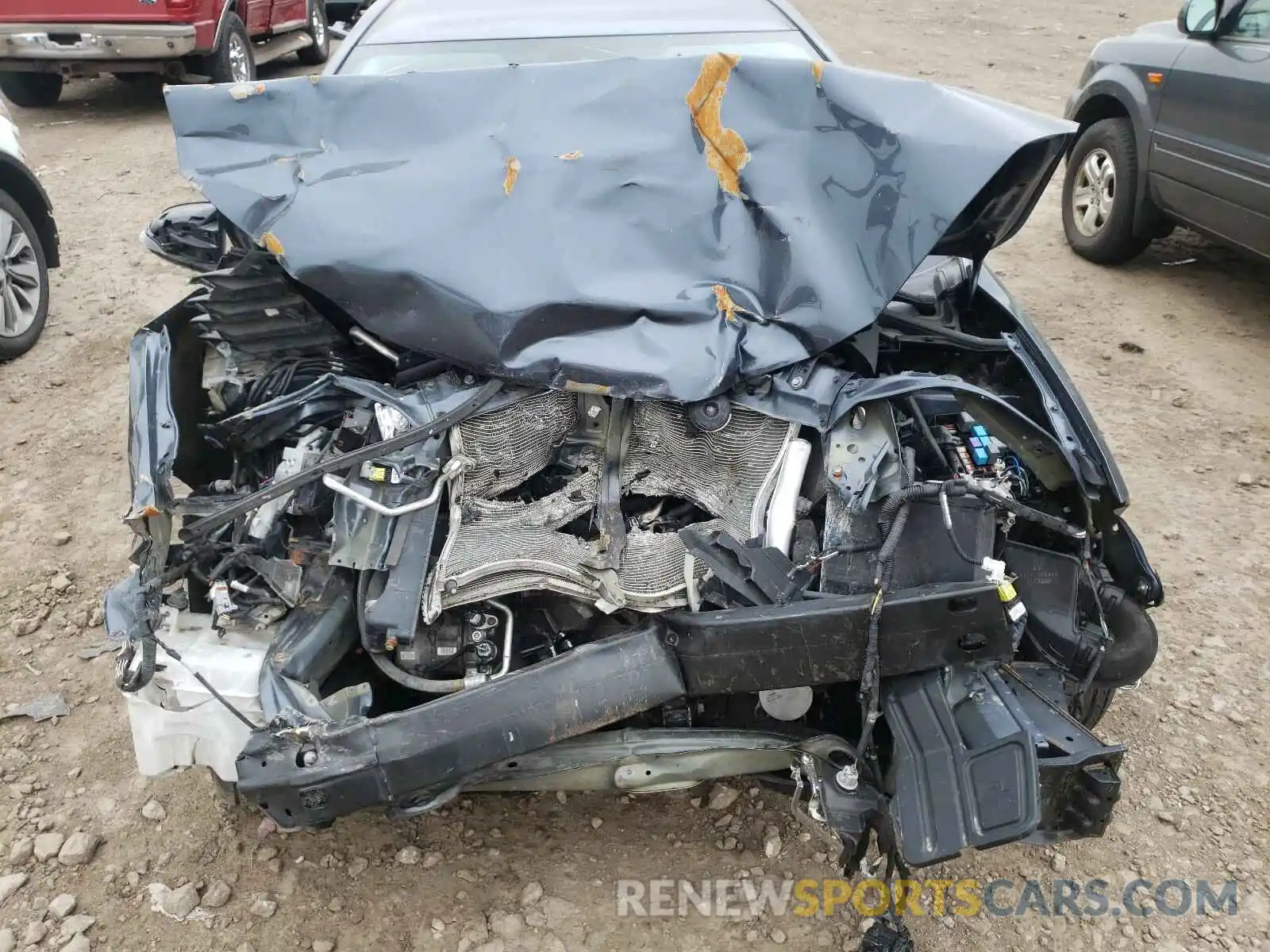 7 Photograph of a damaged car 2T1BURHE5KC186192 TOYOTA COROLLA 2019