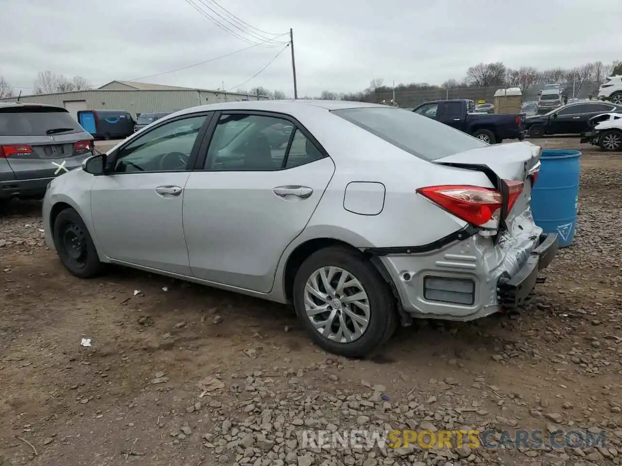 2 Photograph of a damaged car 2T1BURHE5KC187097 TOYOTA COROLLA 2019